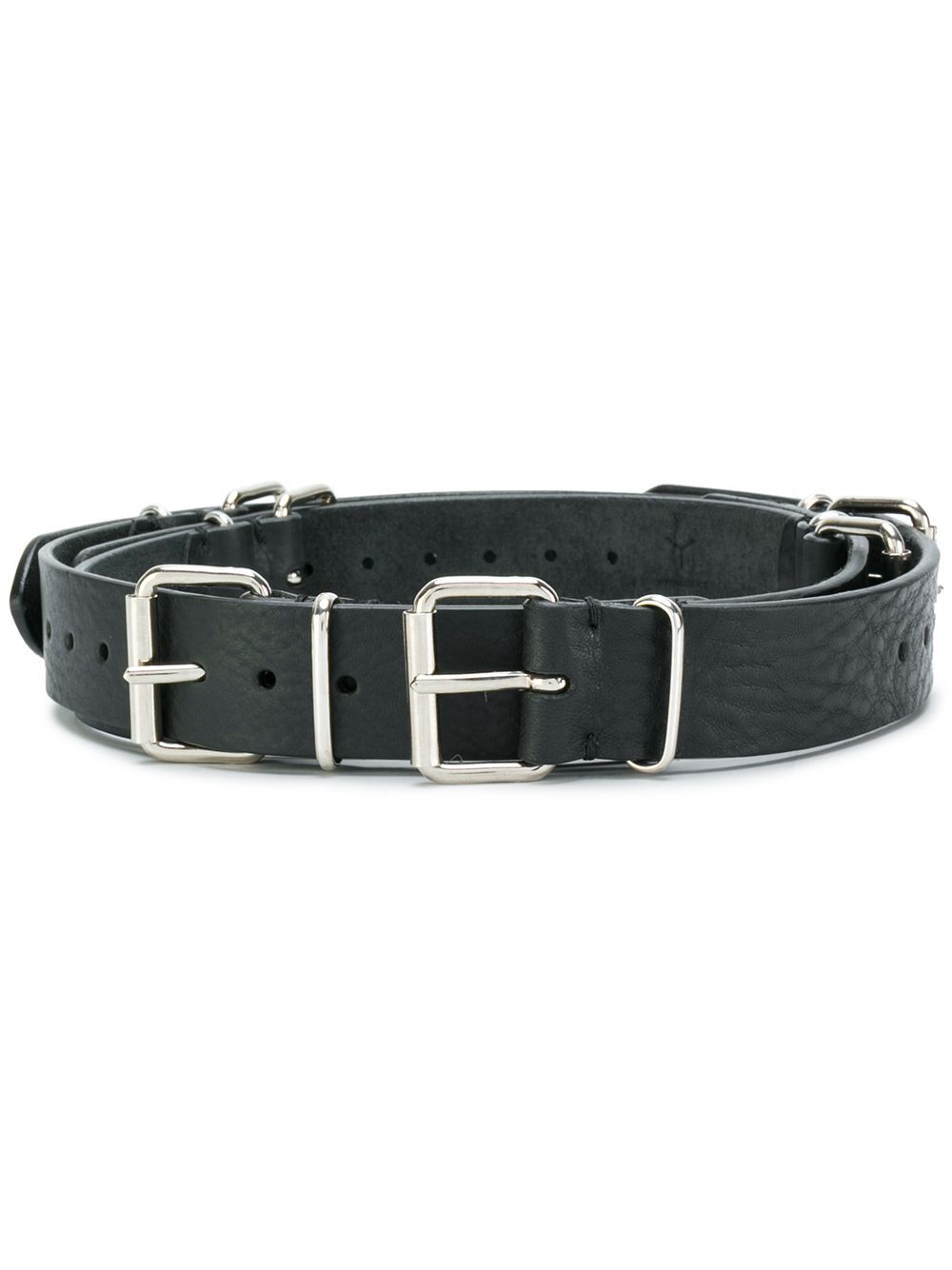 Y/Project Y/Project Black Leather Multi Belt Size ONE SIZE - 1 Thumbnail