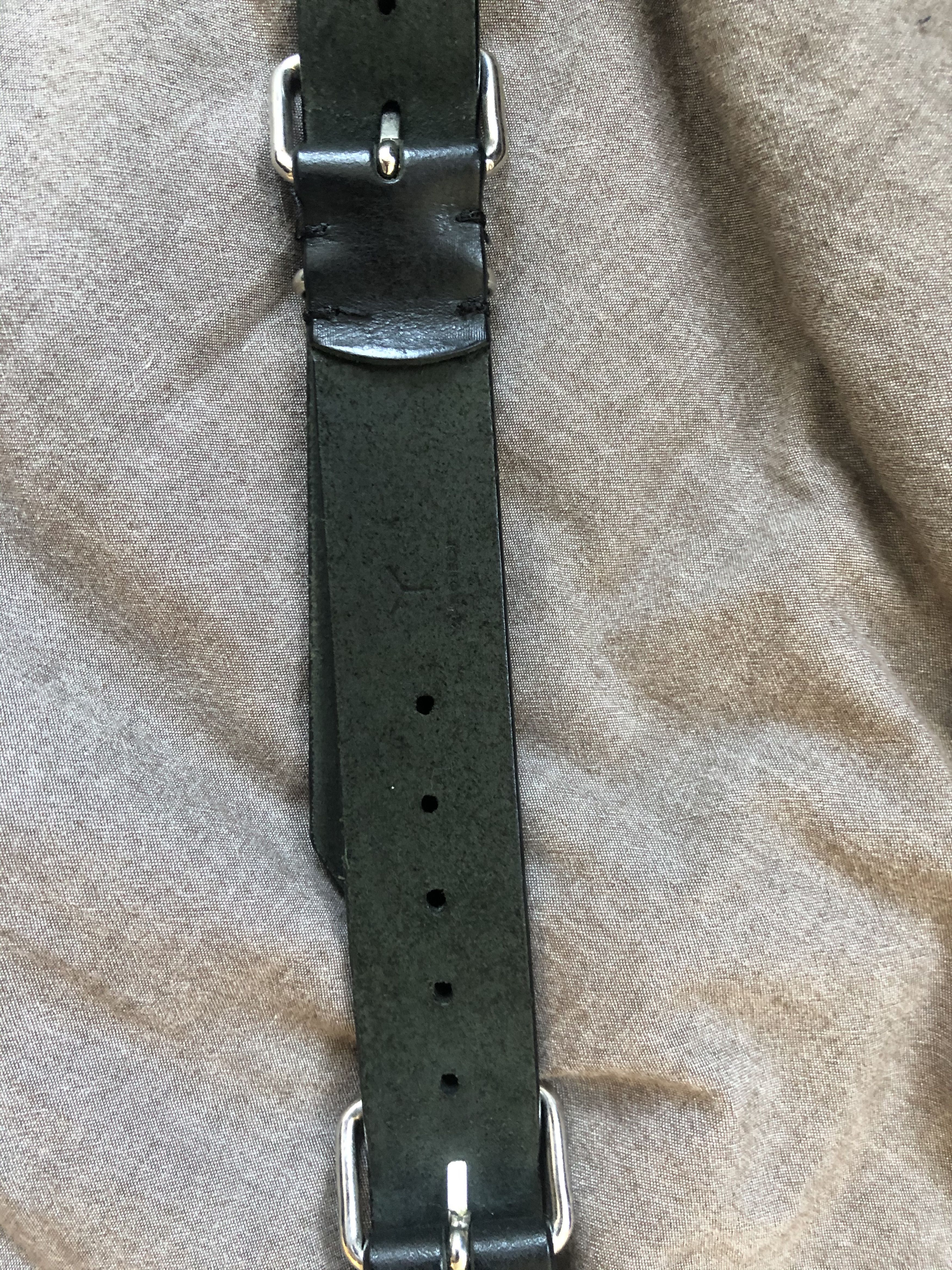Y/Project Y/Project Black Leather Multi Belt Size ONE SIZE - 3 Thumbnail