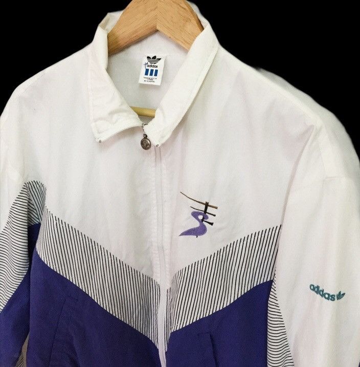 adidas ATP ジャケット エドバーグ VINTAGE 90s ADIDAS STEFAN EDBERG ATP TENNIS PLAYER JACKET