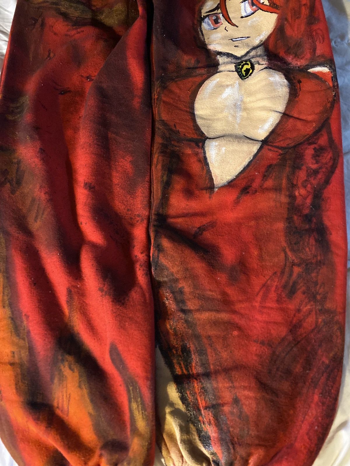 Other Flare Corona hand painted 1of1 sweatpants 🚨 Size US 32 / EU 48 - 6 Thumbnail