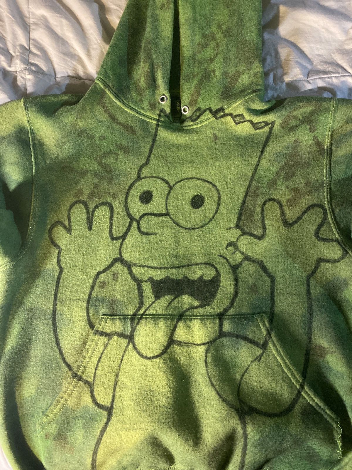 Other Slime green hoodie Size US S / EU 44-46 / 1 - 1 Thumbnail
