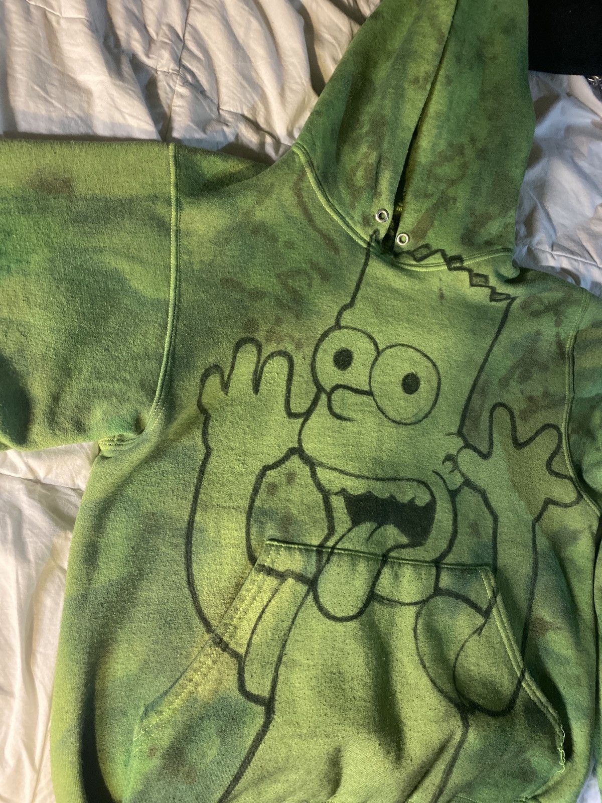 Other Slime green hoodie Size US S / EU 44-46 / 1 - 2 Thumbnail
