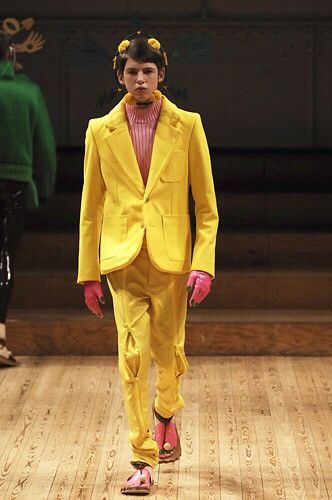Walter Van Beirendonck Fall 2008 Beige 3D Blazer “SAMPLE”