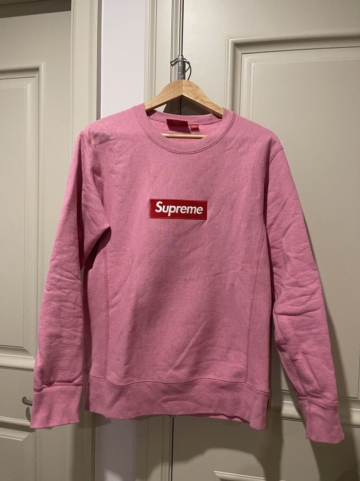 Supreme Heather Pink Box Logo