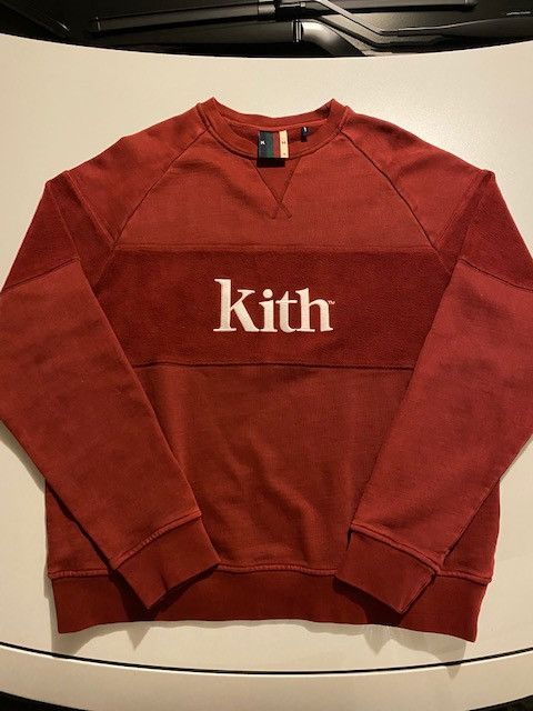 Kith paneled hot sale williams crewneck