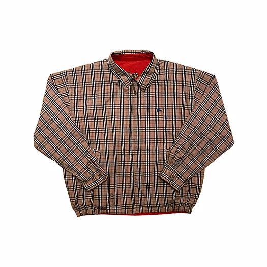 Burberry × Vintage Vintage Burberry Reversible Red