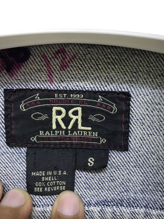 Polo Ralph Lauren Made in USA Vintage RRL Ralph Lauren Denim Trucker Jacket Grailed