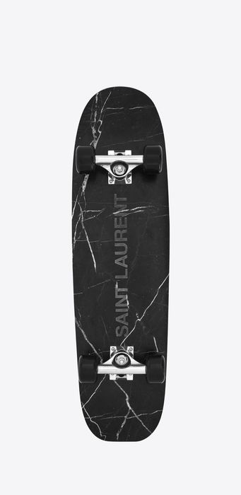 Saint Laurent Paris Marble Skateboard Rive Droite Exclusive Size ONE SIZE - 2 Preview