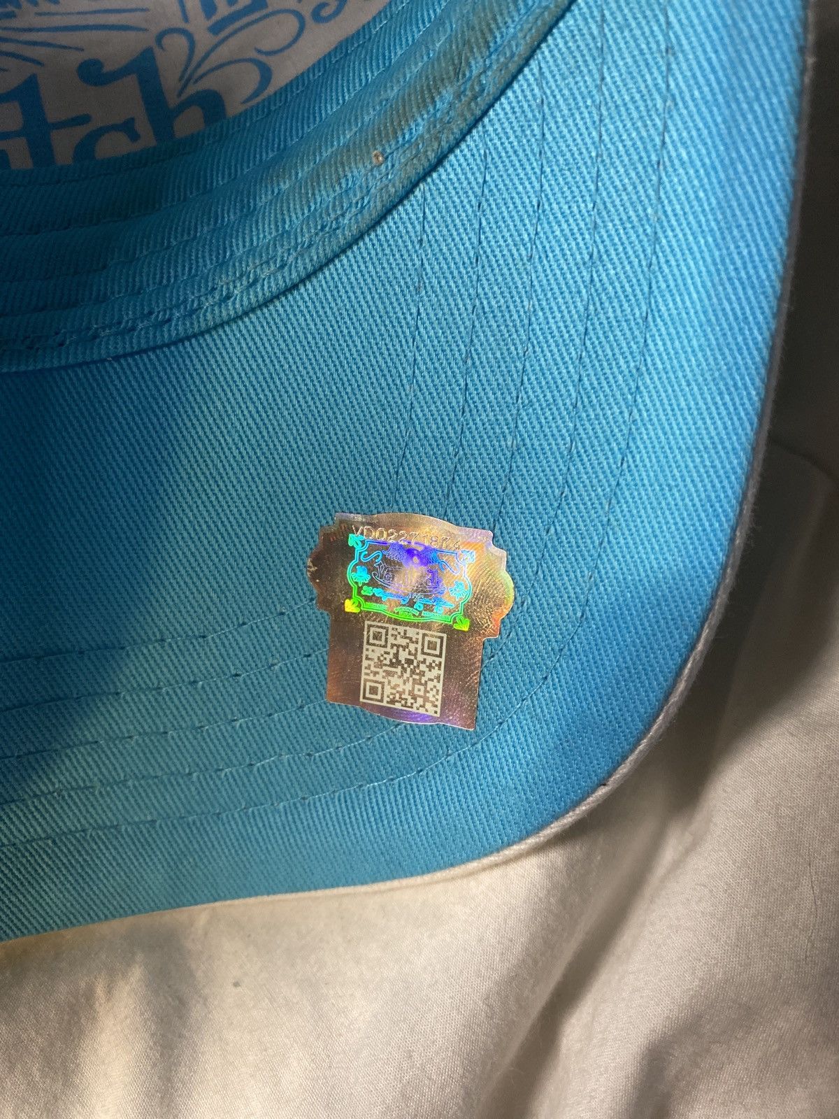 Von Dutch Blue glitter hat Size ONE SIZE - 5 Thumbnail