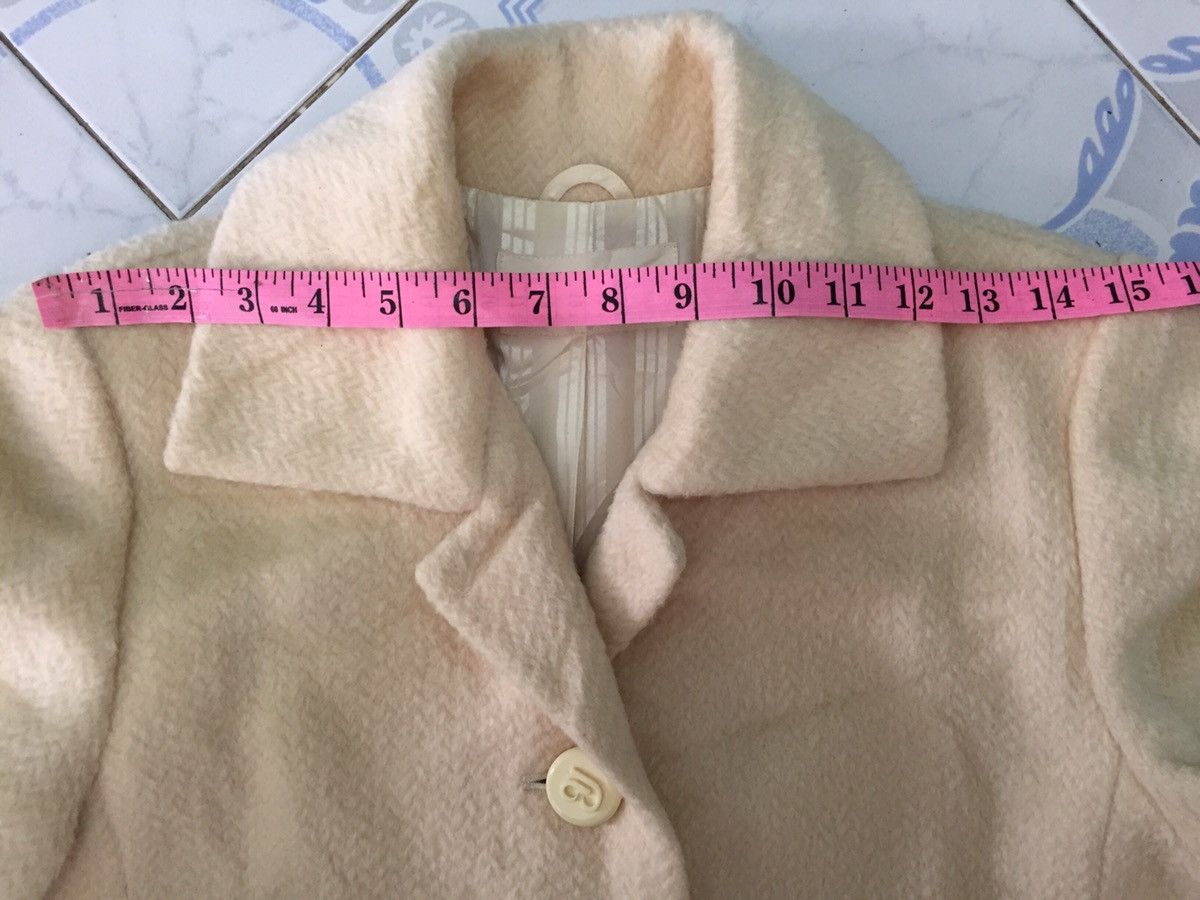 Pierre Balmain Pierre Balmain Long Coat Wool+Nylon Mohair End Sleeve Size US S / EU 44-46 / 1 - 22 Thumbnail
