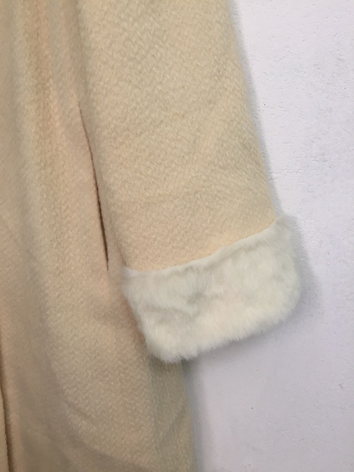 Pierre Balmain Pierre Balmain Long Coat Wool+Nylon Mohair End Sleeve Size US S / EU 44-46 / 1 - 5 Thumbnail