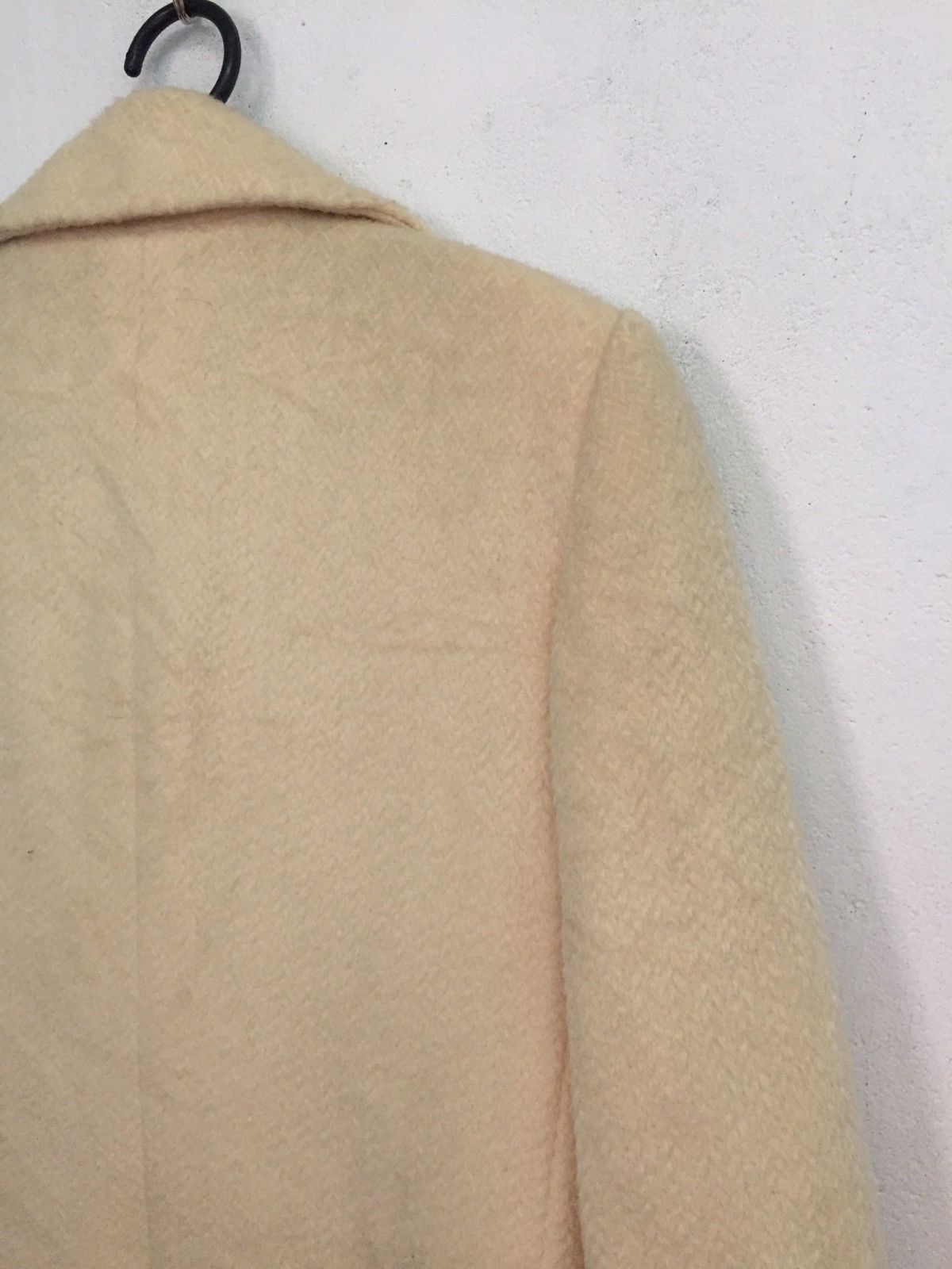 Pierre Balmain Pierre Balmain Long Coat Wool+Nylon Mohair End Sleeve Size US S / EU 44-46 / 1 - 11 Thumbnail