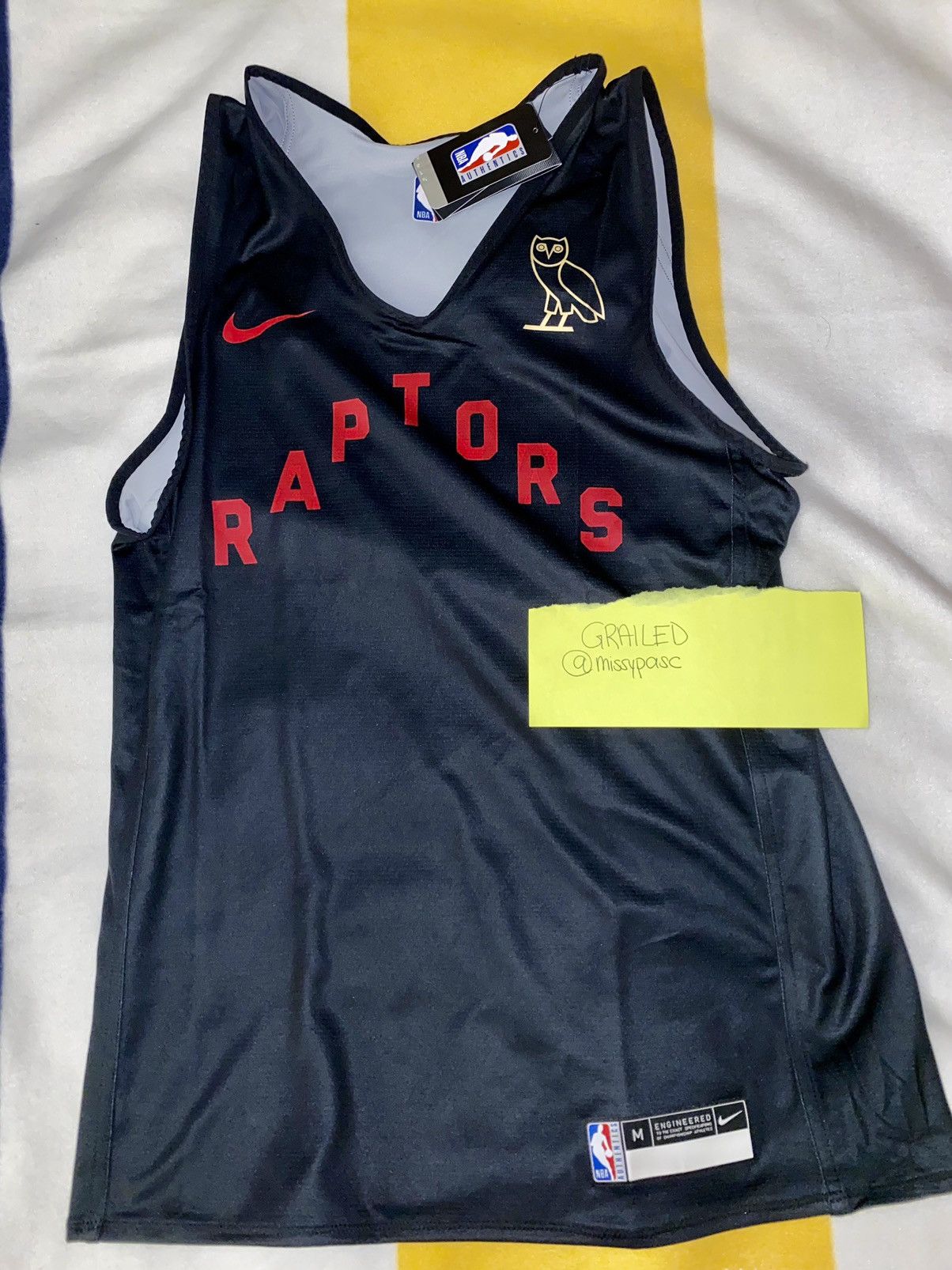 Octobers Very Own OVO x Raptors Reversible Practice Jersey | Grailed