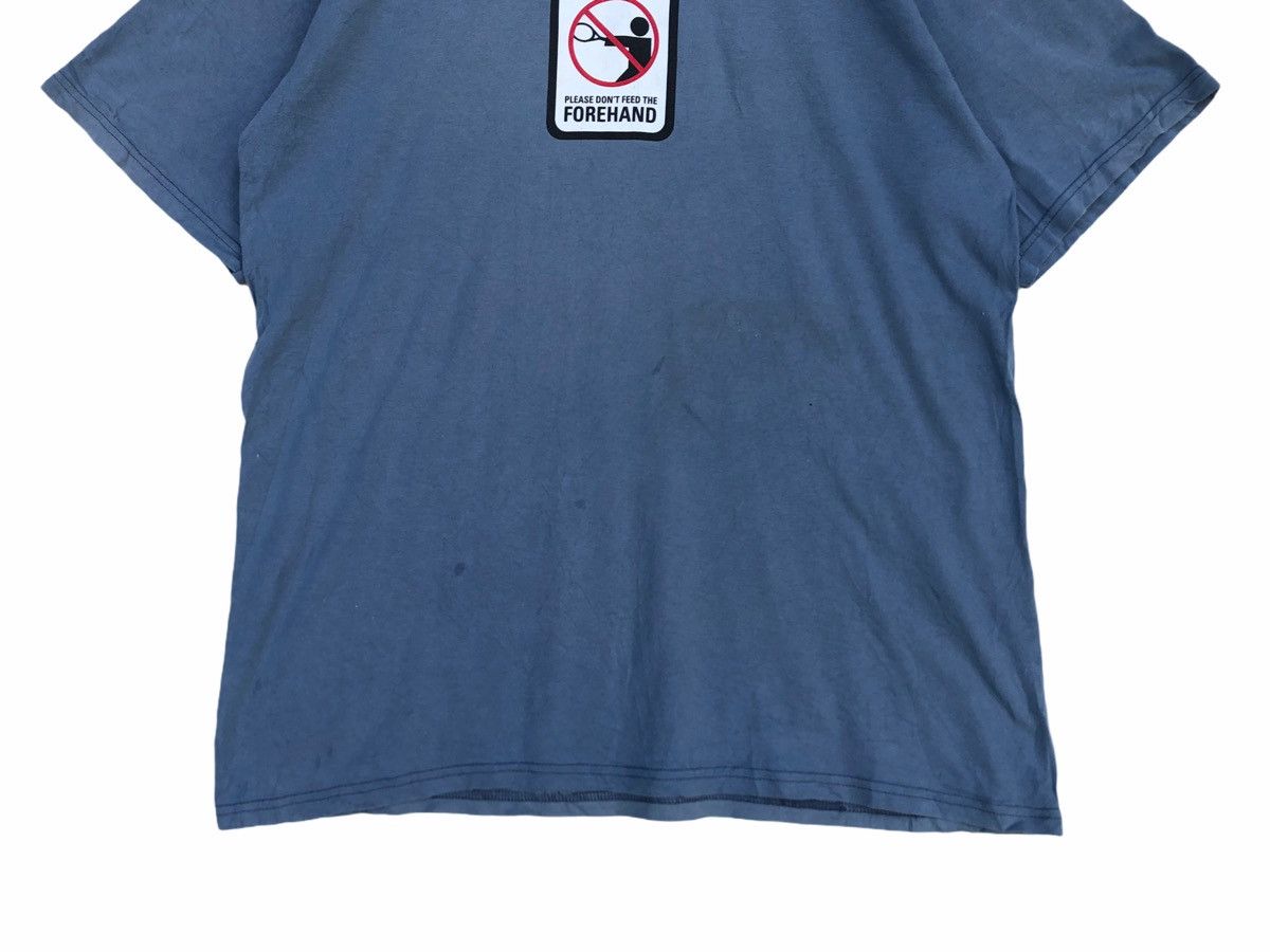 Nike Vintage Nike Please Don’t Feed The Forehand Courts T Shirt Size US XL / EU 56 / 4 - 4 Thumbnail