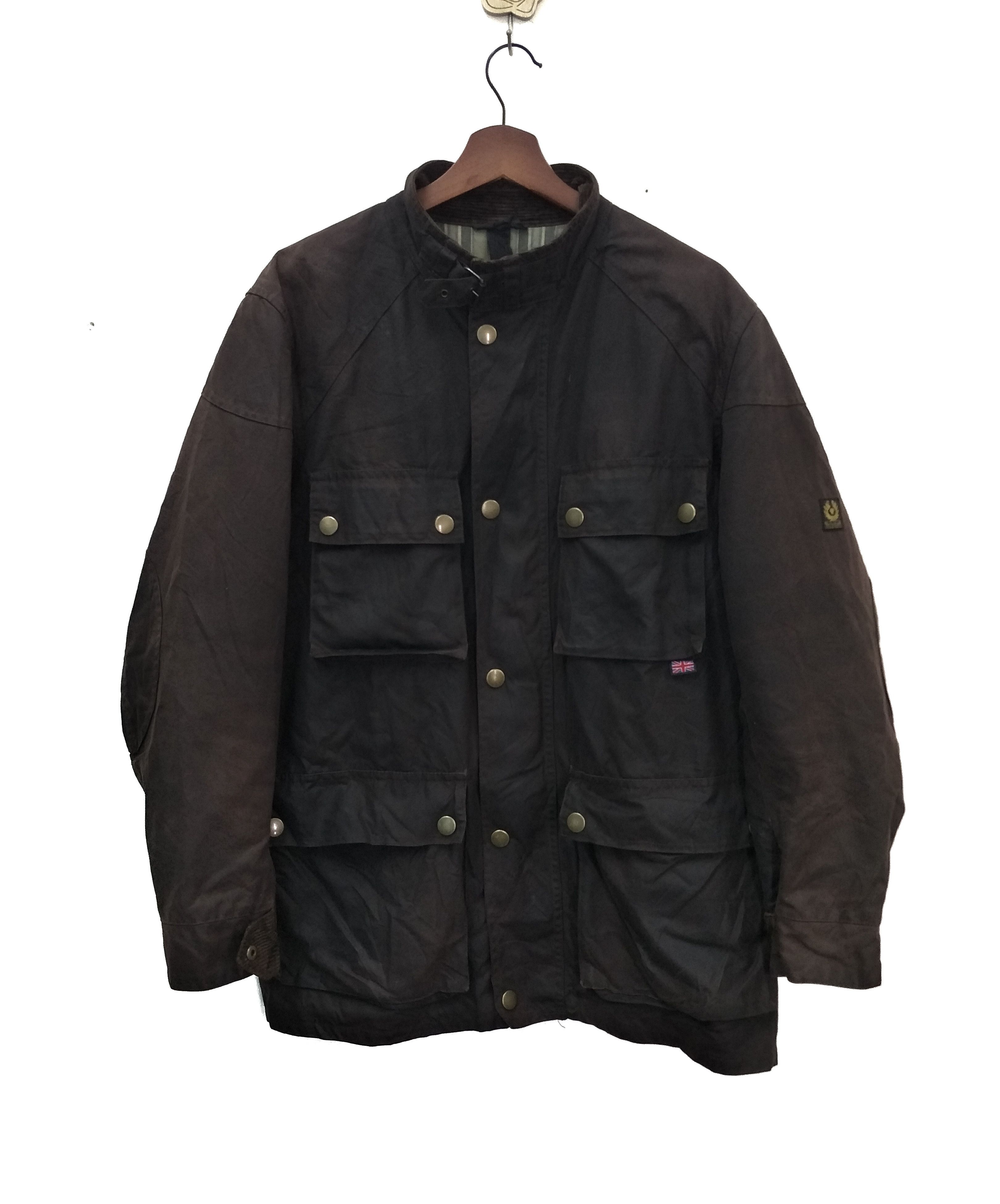 Belstaff Vintage Belstaff Fieldmaster Waxed Jacket Size US M / EU 48-50 / 2 - 1 Thumbnail