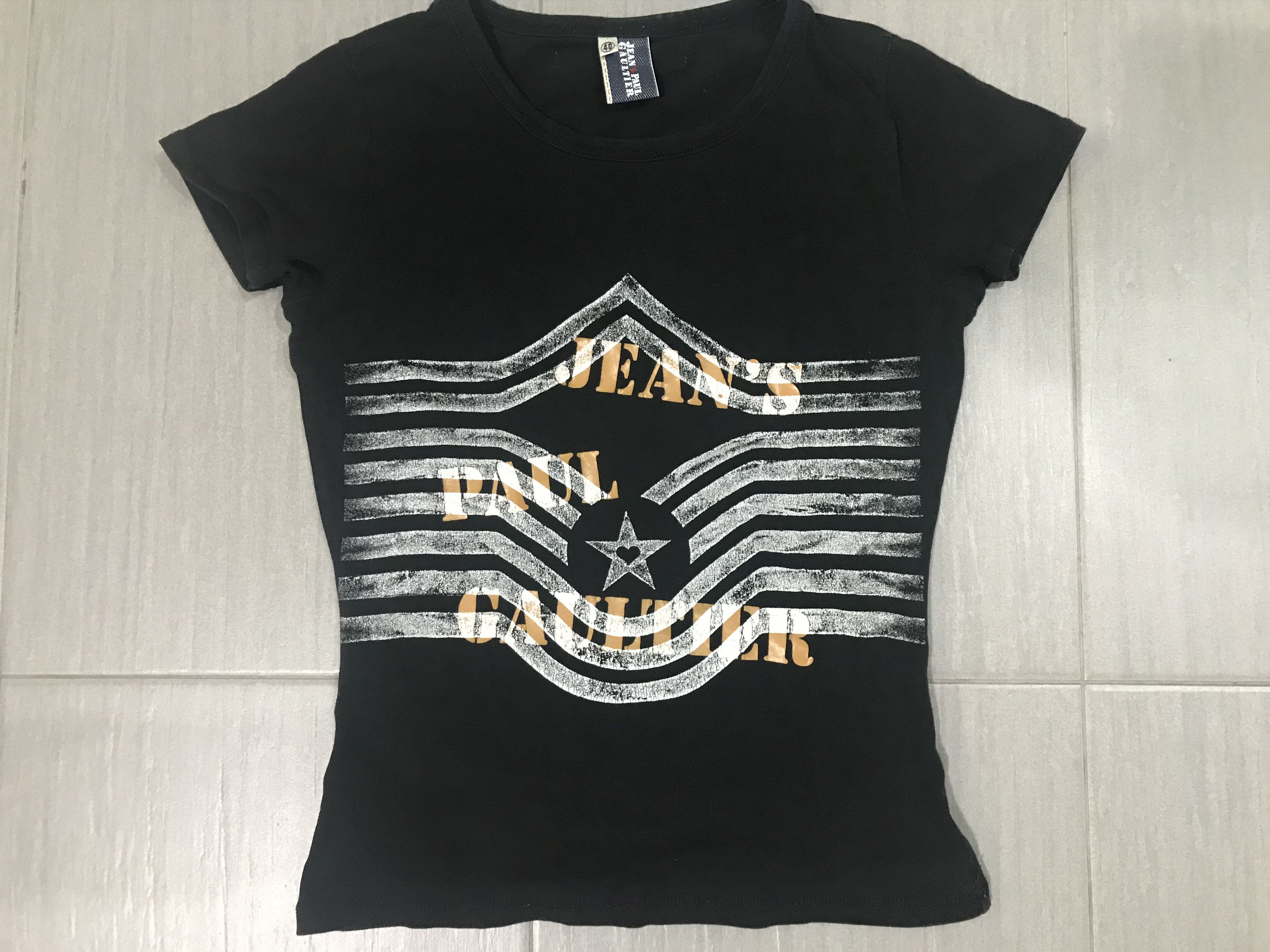 Jean Paul Gaultier Jean Paul Gaultier Spellout Shirt Size US XXS / EU 40 - 3 Thumbnail