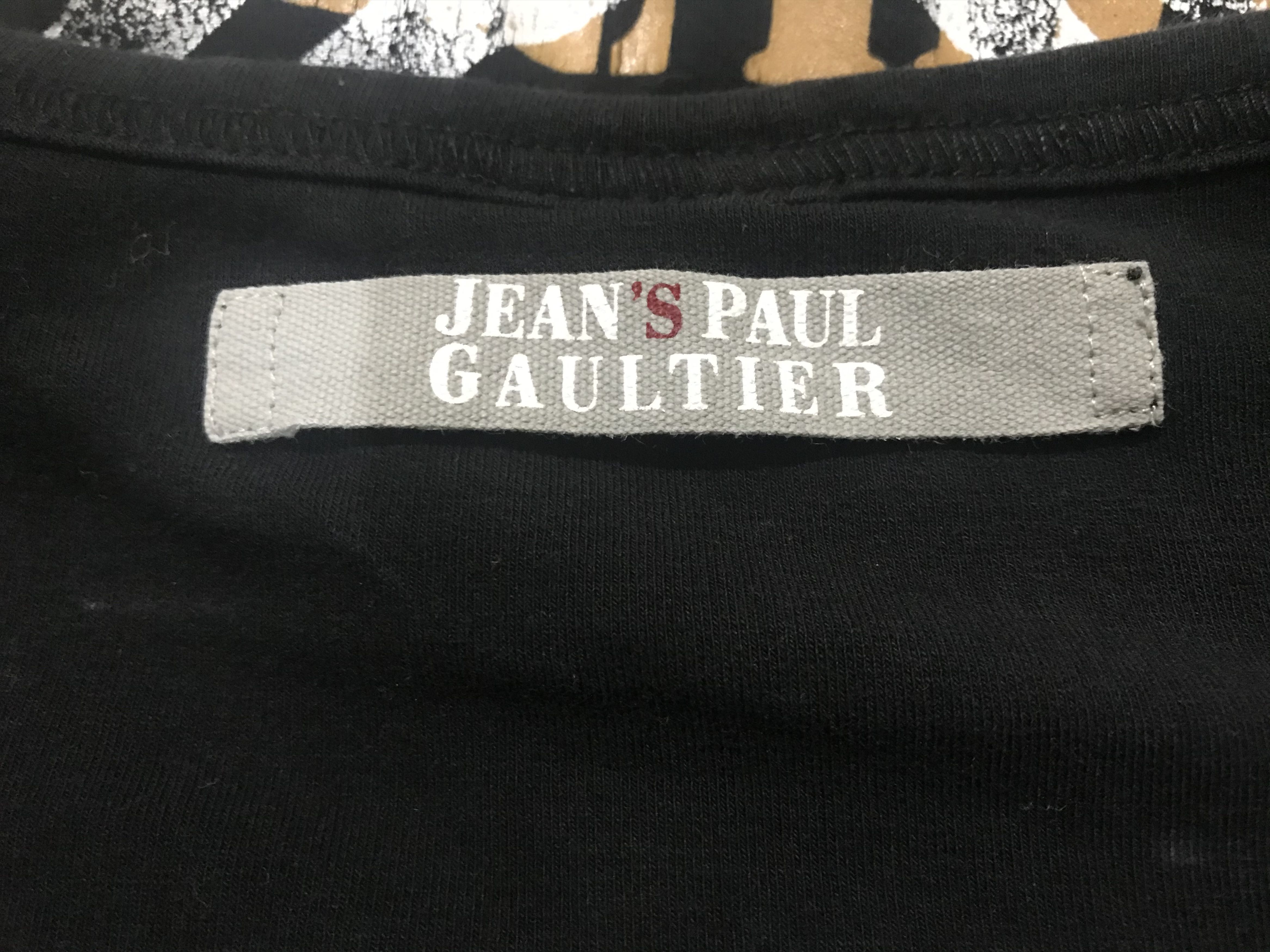 Jean Paul Gaultier Jean Paul Gaultier Spellout Shirt Size US XXS / EU 40 - 6 Thumbnail