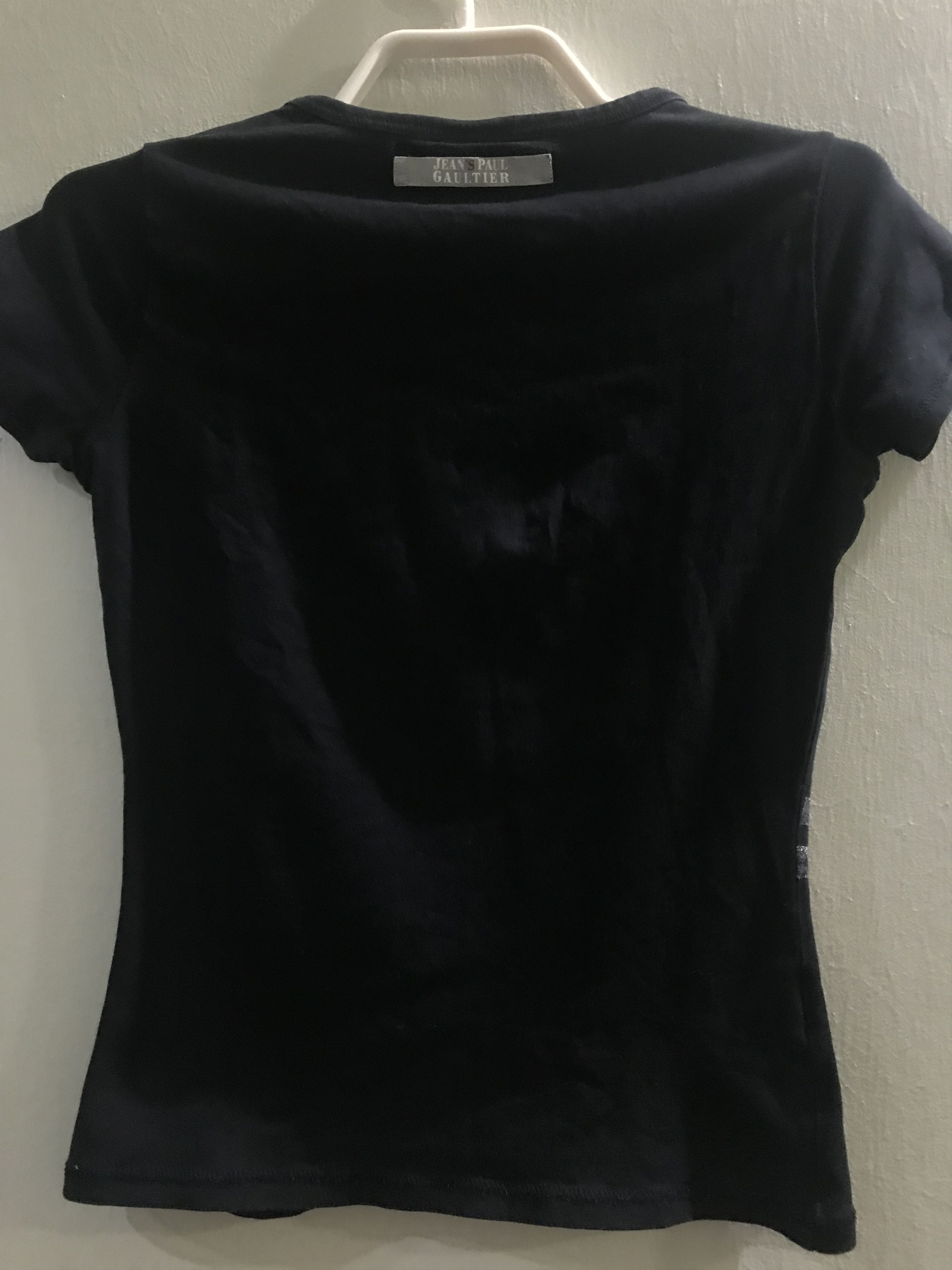 Jean Paul Gaultier Jean Paul Gaultier Spellout Shirt Size US XXS / EU 40 - 2 Thumbnail