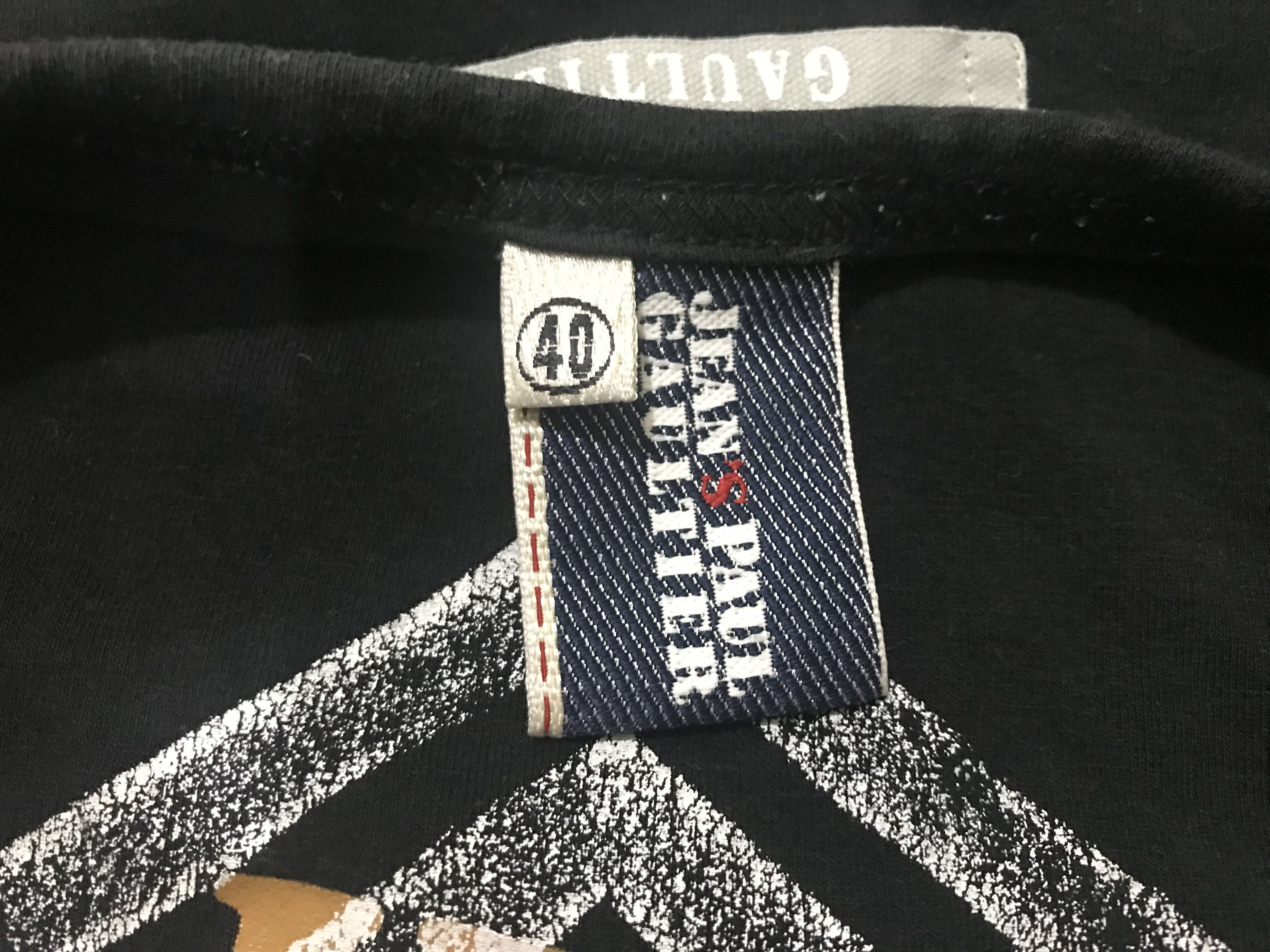 Jean Paul Gaultier Jean Paul Gaultier Spellout Shirt Size US XXS / EU 40 - 5 Thumbnail