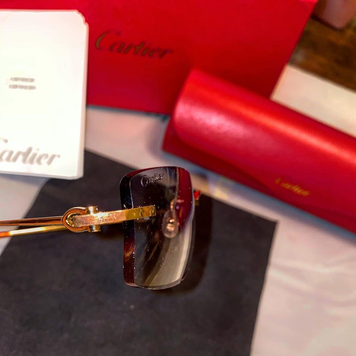 Cartier Cartier Gold Wires Frame Glasses | Grailed