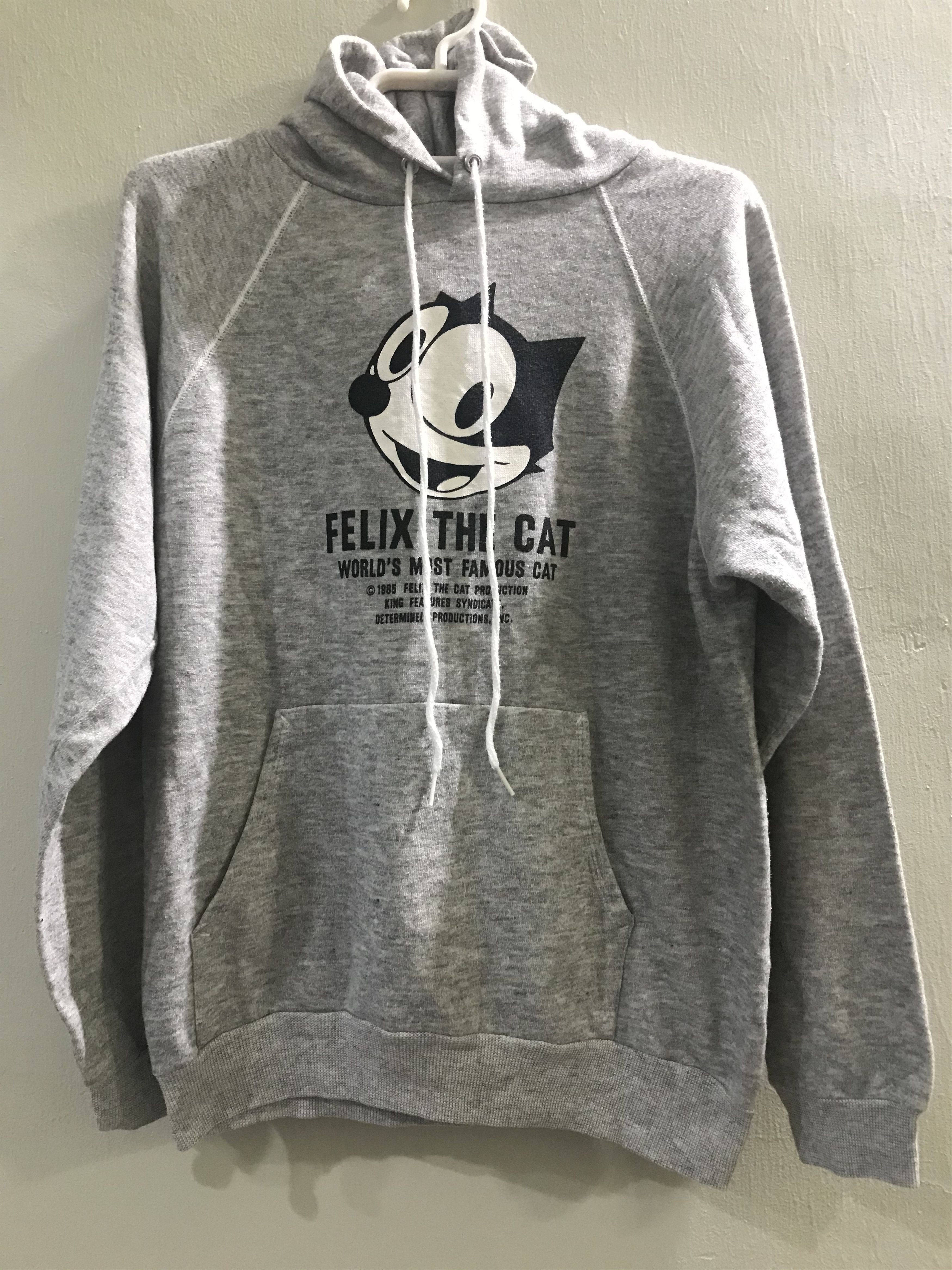 Hanes Vintage 1985 Felix The Cat Hanes USA Hoodie Shirt Size US M / EU 48-50 / 2 - 1 Thumbnail