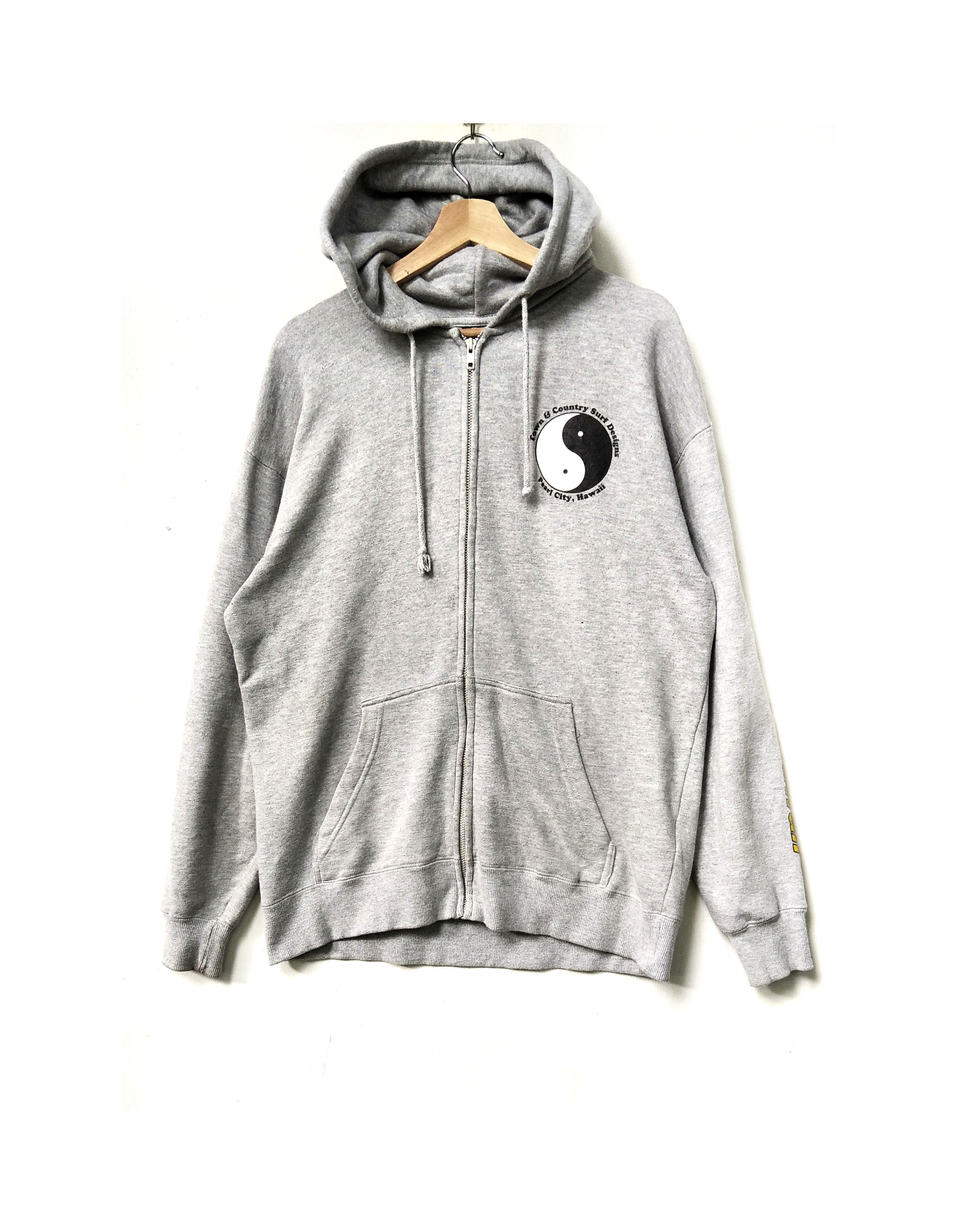 Nice T&C Hawaii Surfer Style Full Zip Hoodie Sweatshirt