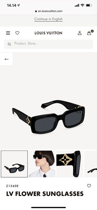 Louis Vuitton 2020 X Nigo LV Flower Sunglasses - Black Sunglasses