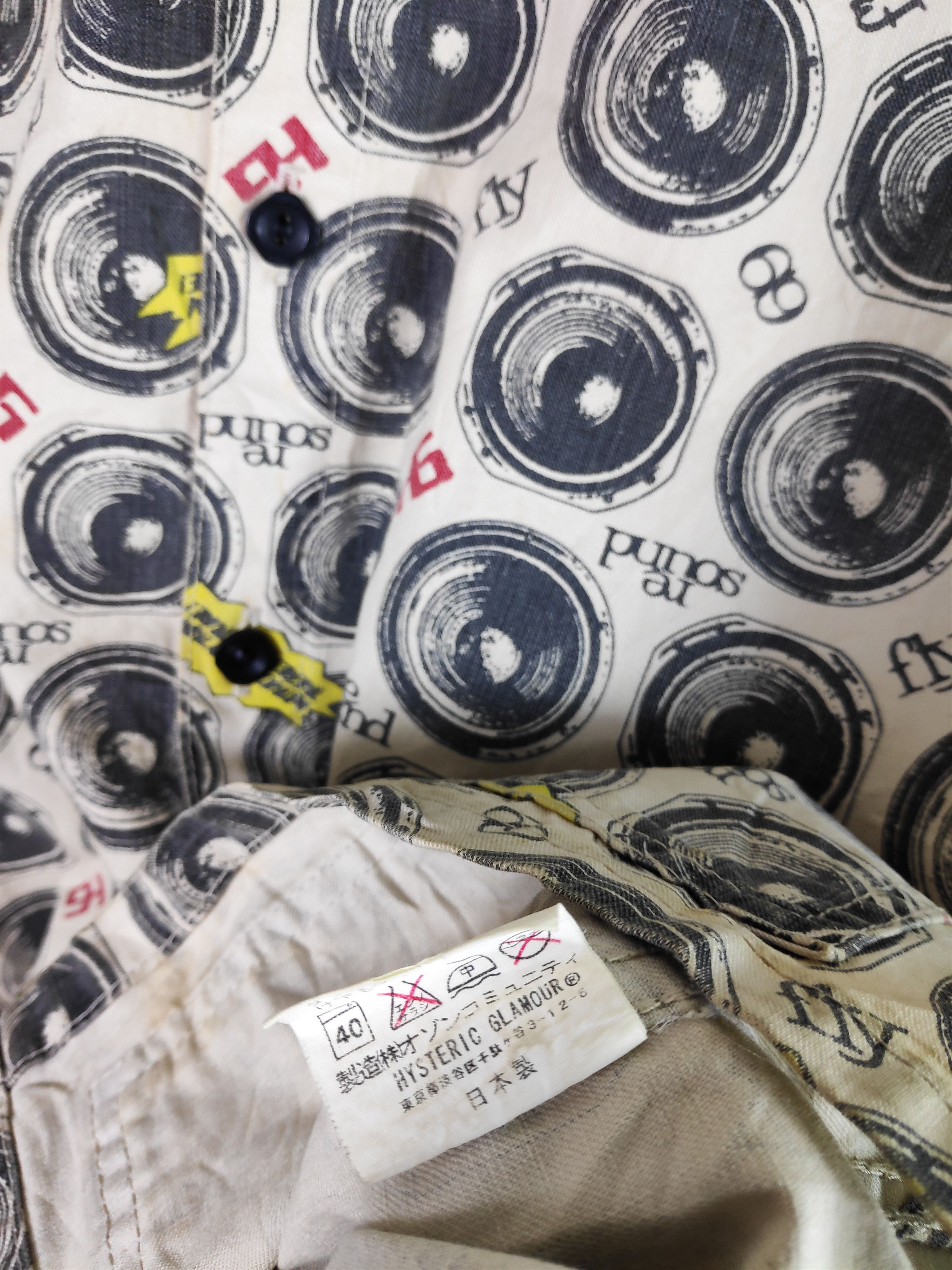 Hysteric Glamour HYSTERIC GLAMOU Classic Without Rhythm there is no future Size US S / EU 44-46 / 1 - 7 Thumbnail