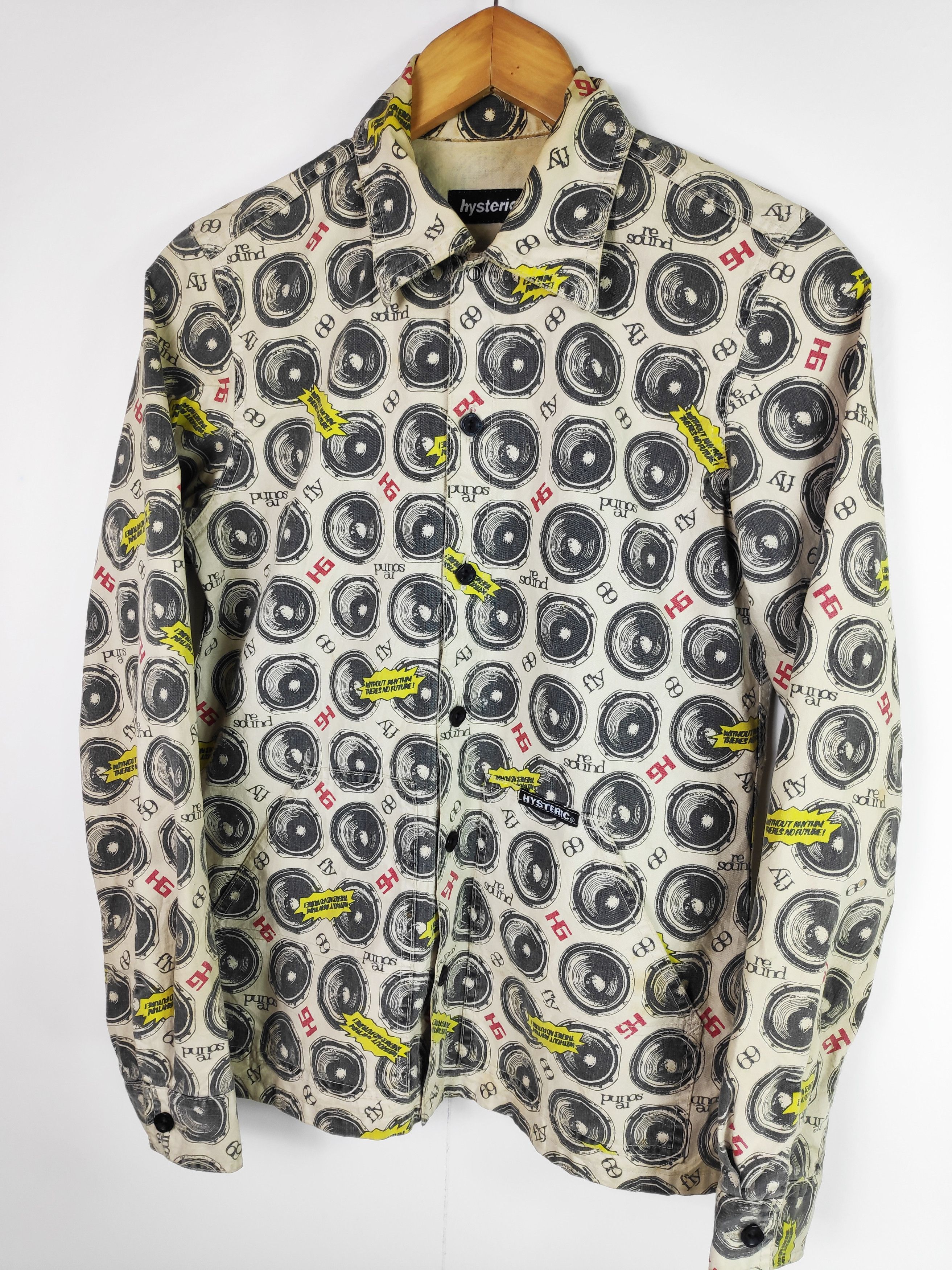 Hysteric Glamour HYSTERIC GLAMOU Classic Without Rhythm there is no future Size US S / EU 44-46 / 1 - 2 Thumbnail