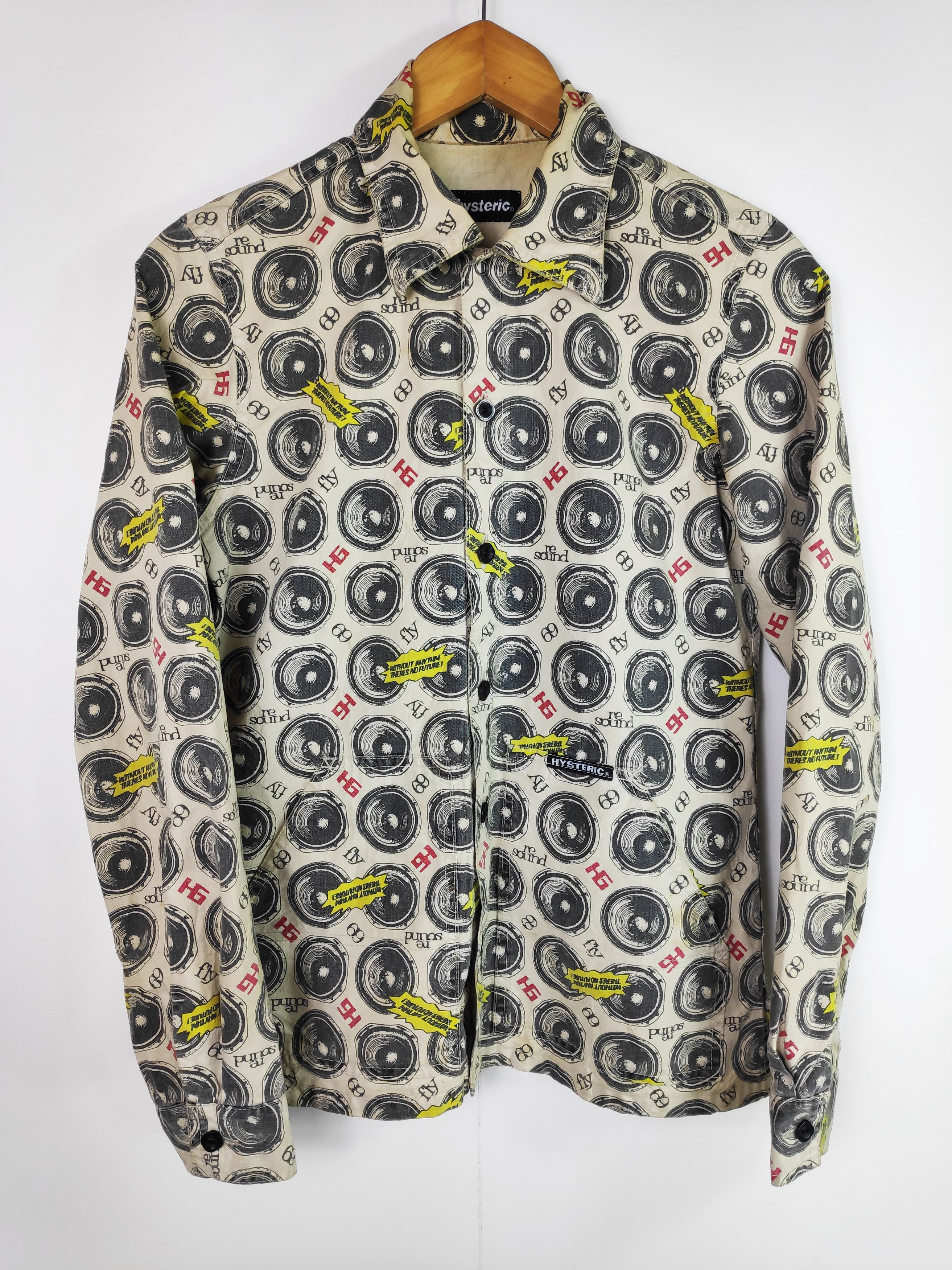 Hysteric Glamour HYSTERIC GLAMOU Classic Without Rhythm there is no future Size US S / EU 44-46 / 1 - 1 Thumbnail