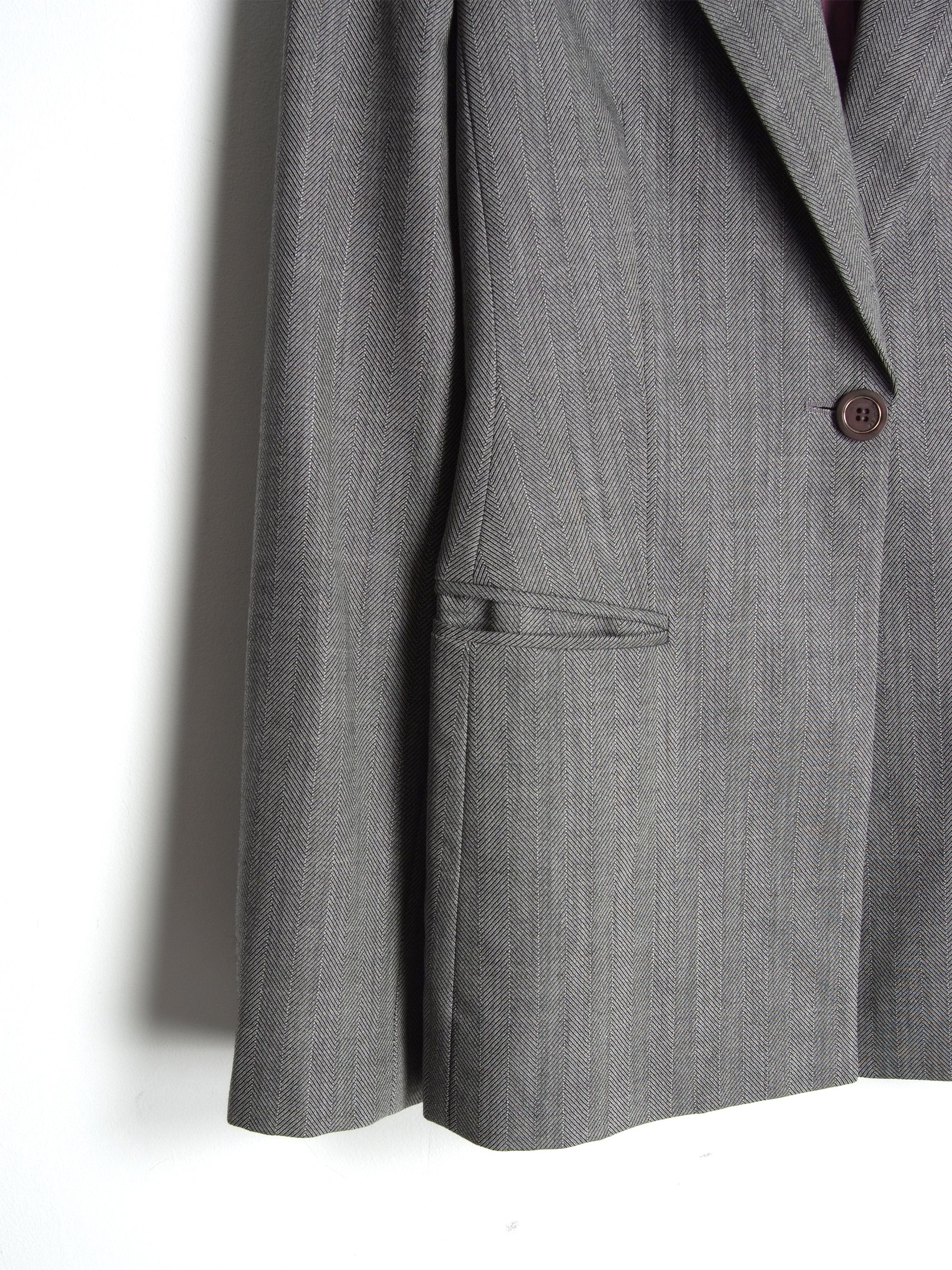 Versace Vintage 90's Gianni Versace Couture Wool Pantsuit Set Size S / US 4 / IT 40 - 4 Thumbnail