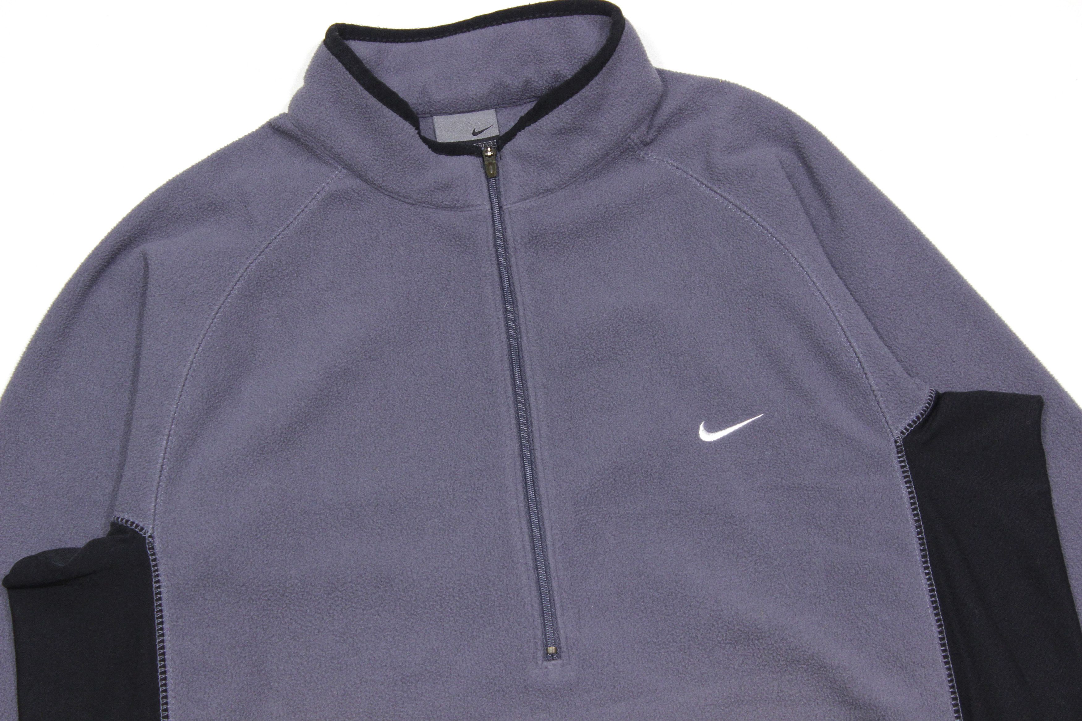 Nike 90S Swoosh Logo Therma Fit Micro Fleece Size US M / EU 48-50 / 2 - 3 Thumbnail
