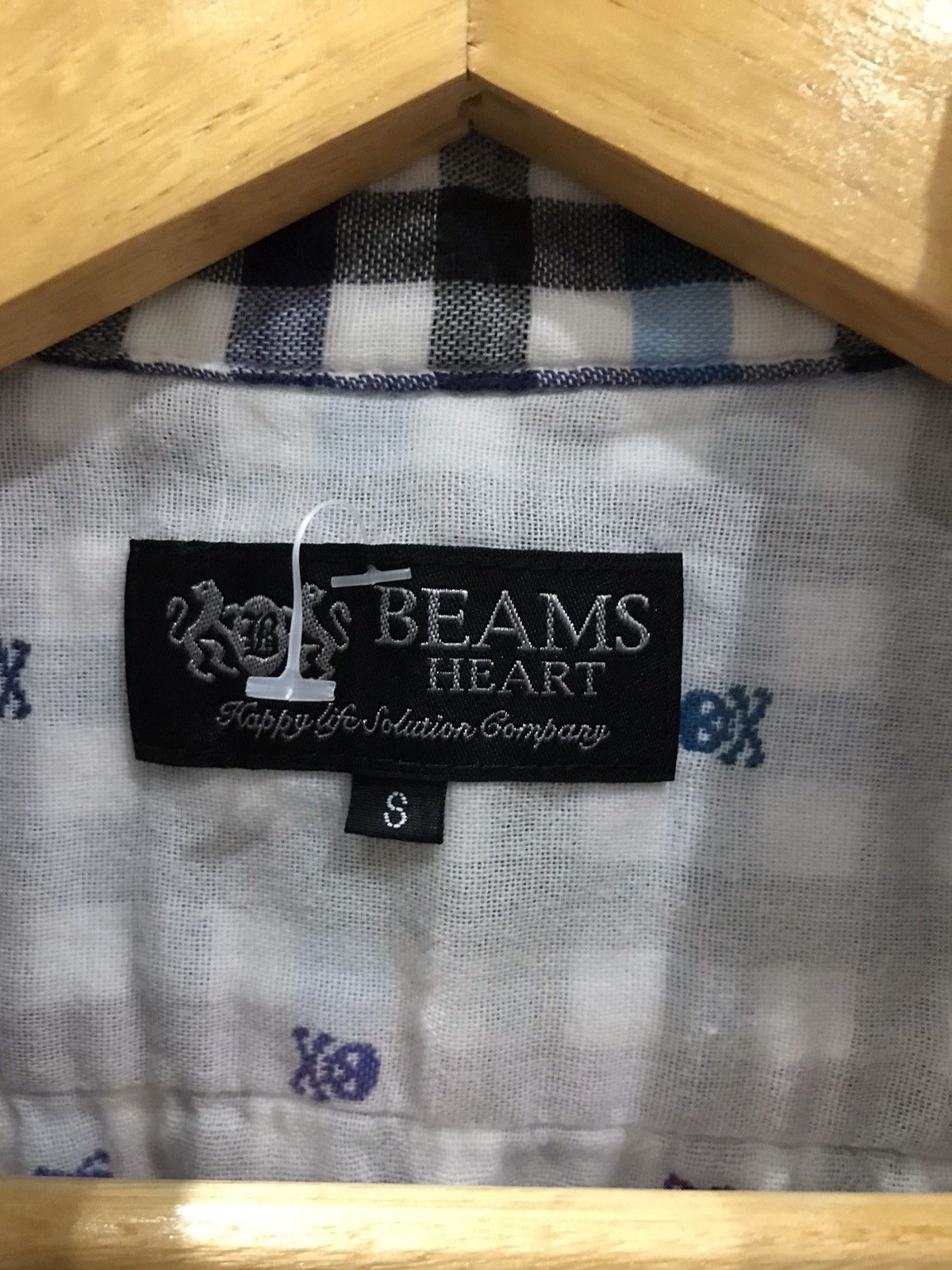 Beams Plus Beams heart skull shirt Size US S / EU 44-46 / 1 - 2 Thumbnail