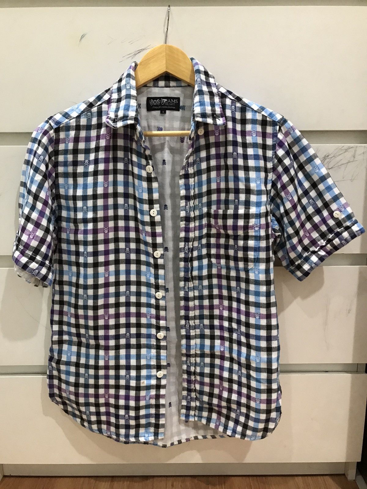 Beams Plus Beams heart skull shirt Size US S / EU 44-46 / 1 - 1 Thumbnail