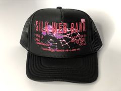 Spider Worldwide Black Silk Web Bank Trucker Hat – Refresh PGH