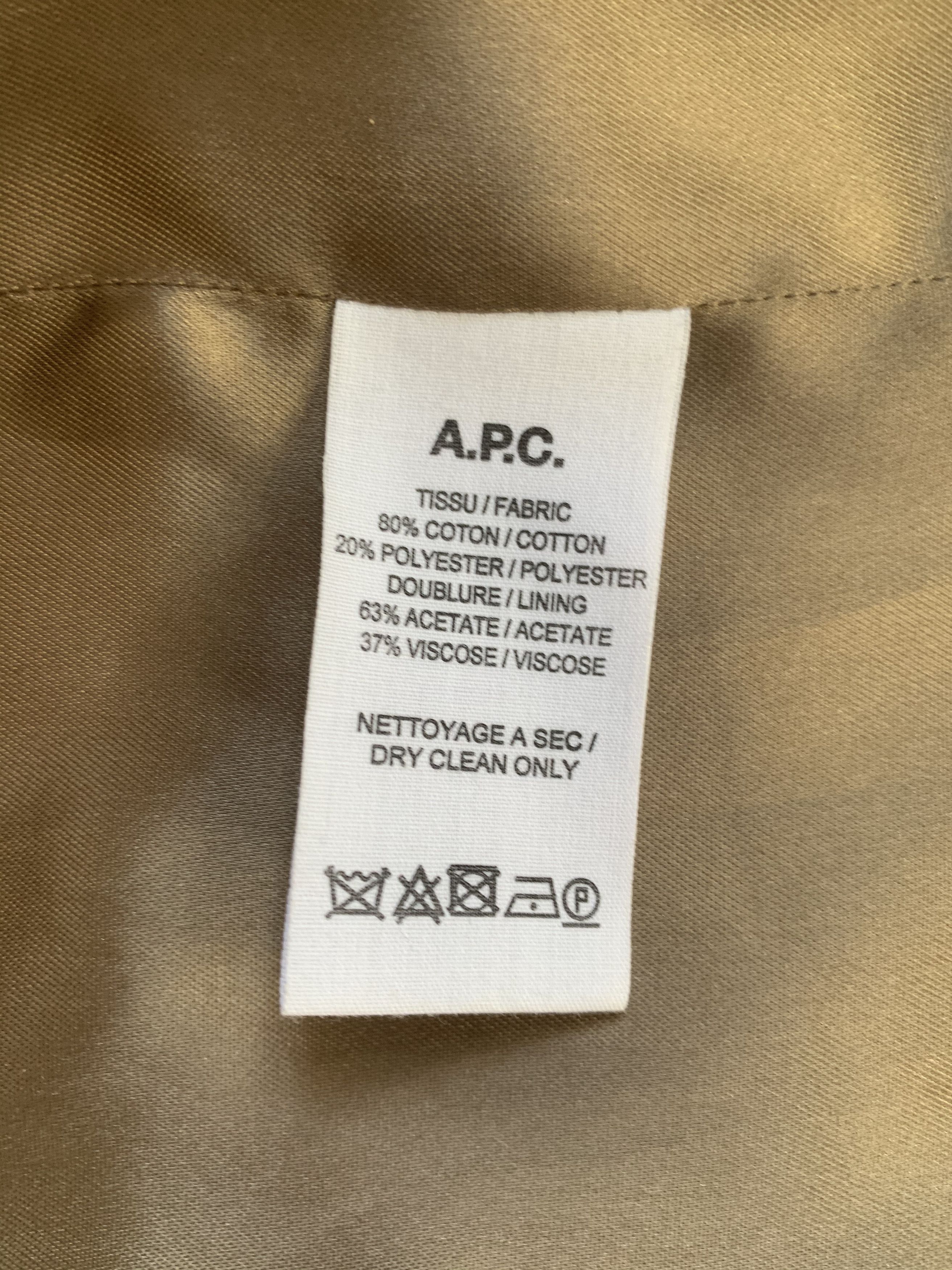 A.P.C. A.P.C Phil Checkered Mac Coat Size US S / EU 44-46 / 1 - 4 Thumbnail