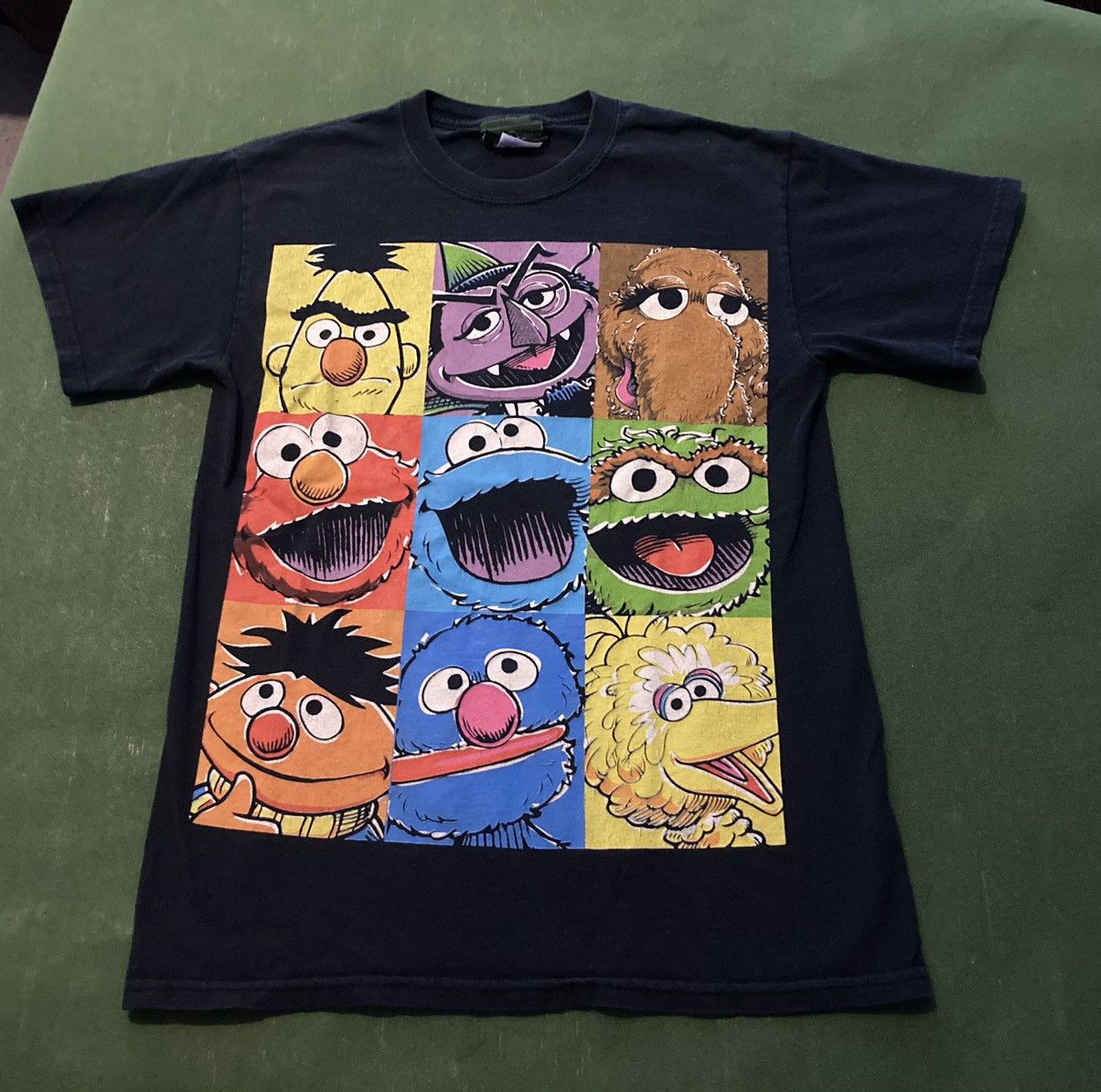 Vintage Vintage Sesame Street Full Print Tee | Grailed