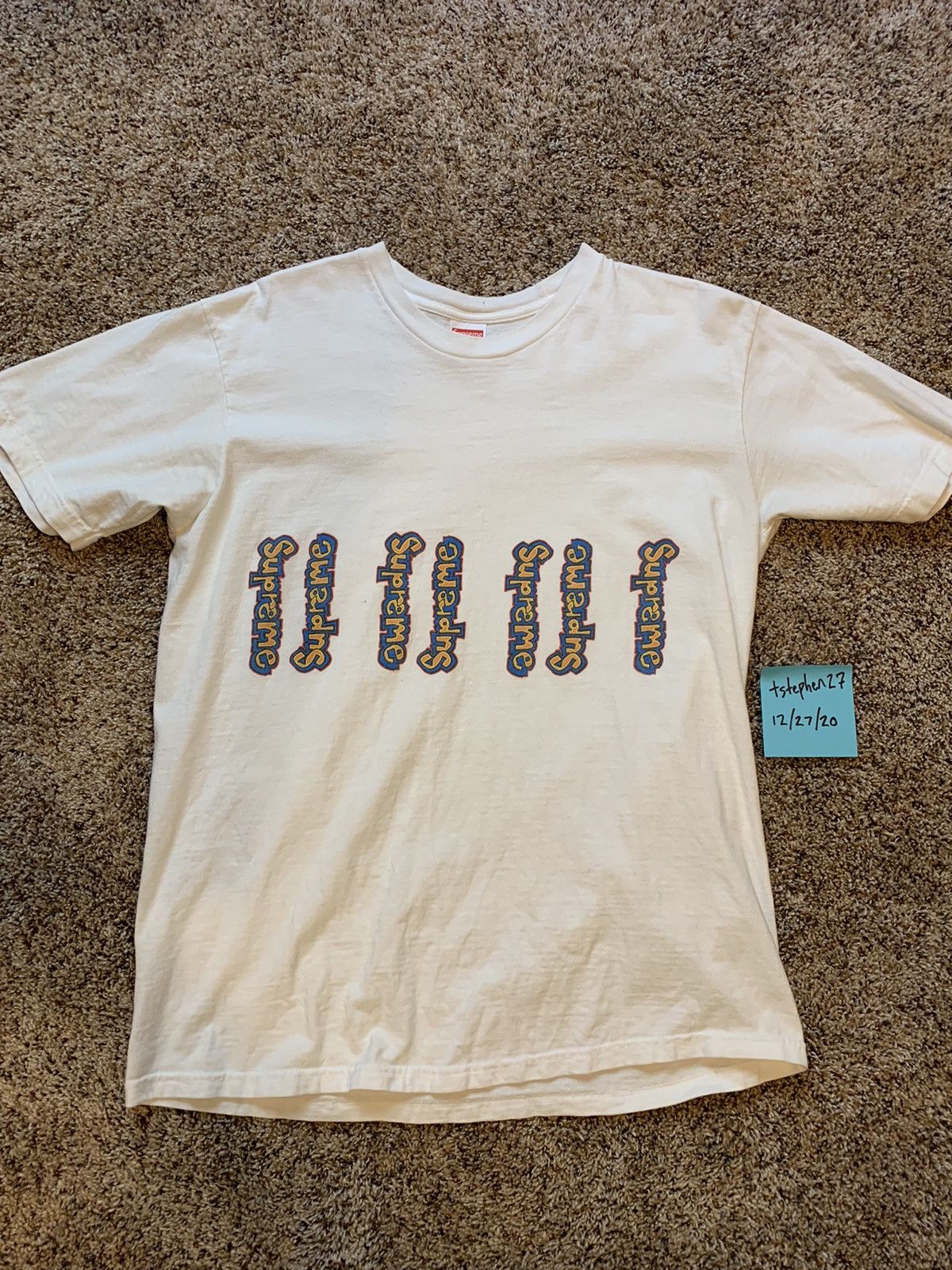 Supreme Gonz Tee Tops