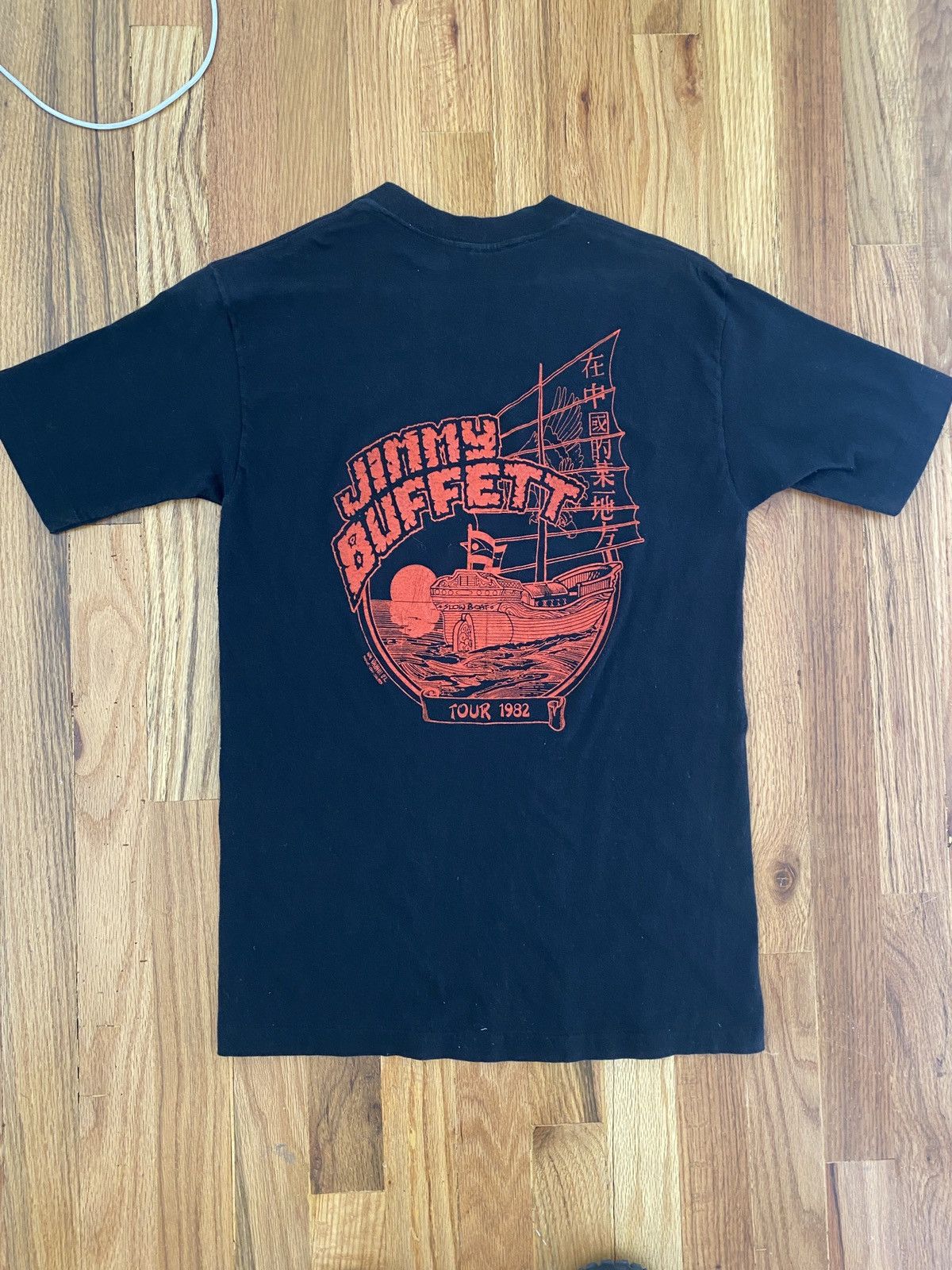 Vintage Jimmy Buffett 1982 Crew Shirt Size US S / EU 44-46 / 1 - 2 Preview