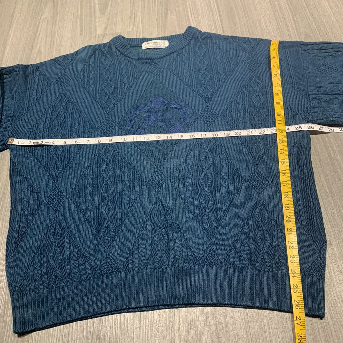 Burberry Vintage Burberry Knit Sweater Size US XL / EU 56 / 4 - 5 Thumbnail