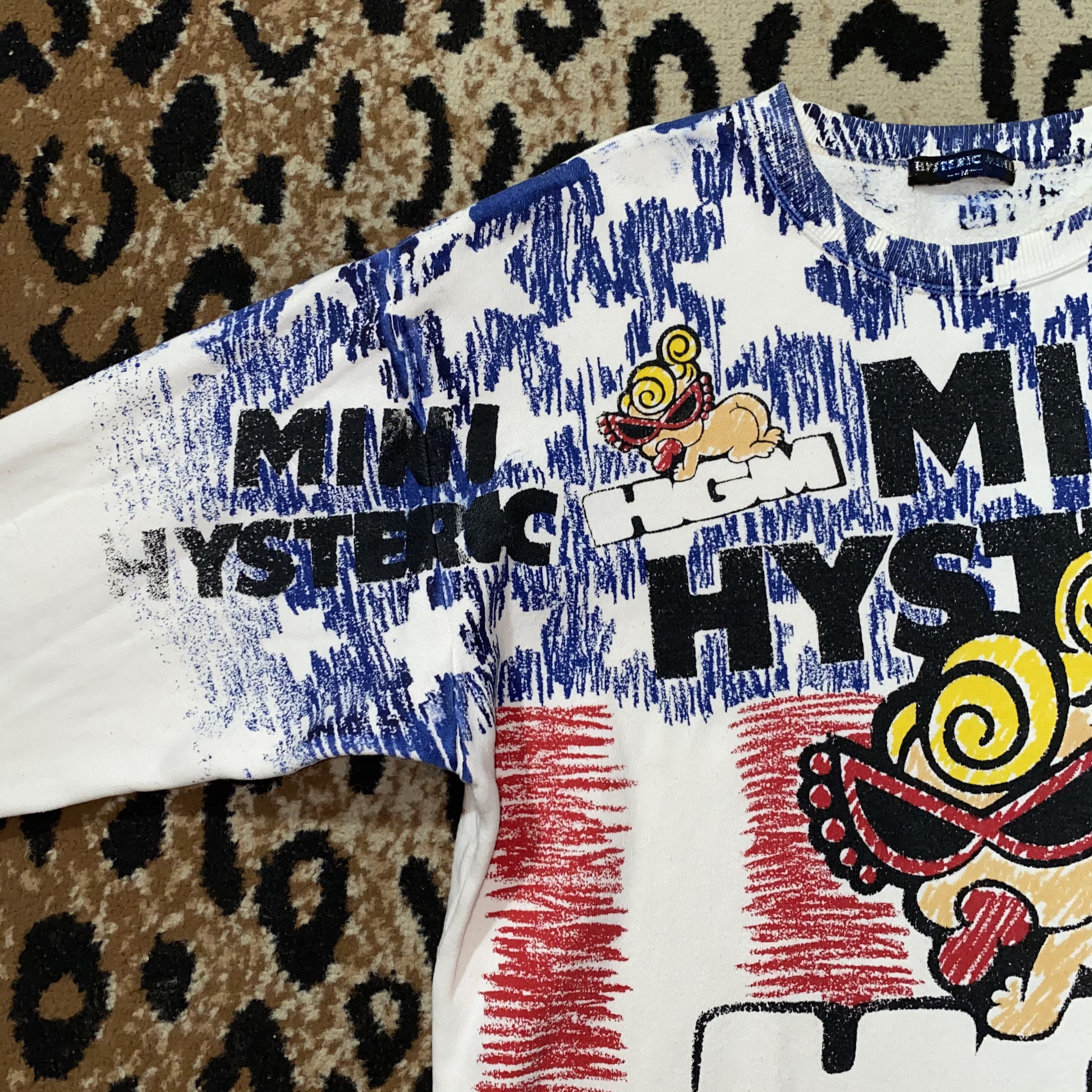Hysteric Glamour Hysteric Mini Full Print Sweatshirt Size US M / EU 48-50 / 2 - 7 Thumbnail