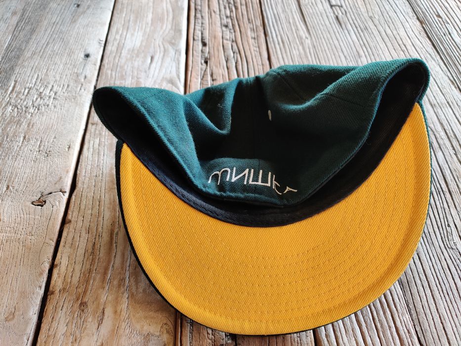 Mishka Mishka Bear Mop New Era Fitted - Green/Yellow - 7 /14 | Grailed