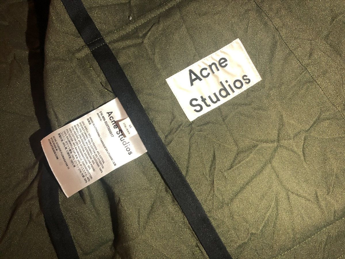 Acne Studios Acne Studios Green Blazer Size 34R - 2 Thumbnail