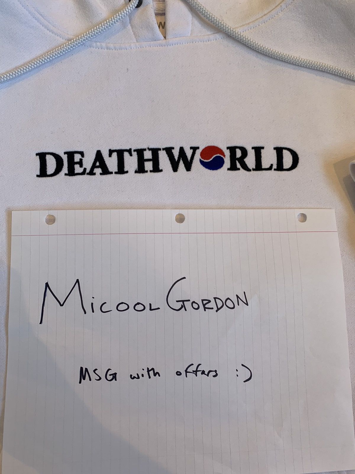 DEATHWORLD Korea Hoodie (2018)