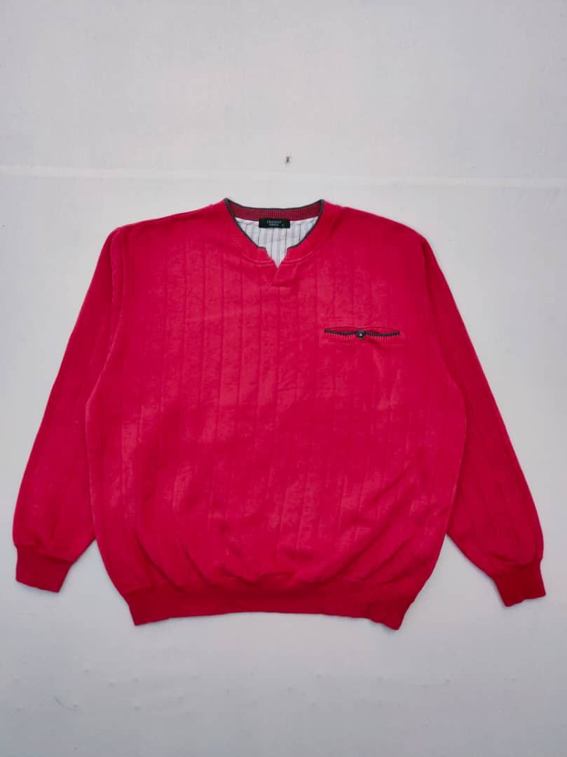 Vintage × Y's × Yohji Yamamoto Vintage Sacsny Y’saccs By Yohji Yamamoto Y’s sweatshirt Size US XL / EU 56 / 4 - 1 Thumbnail
