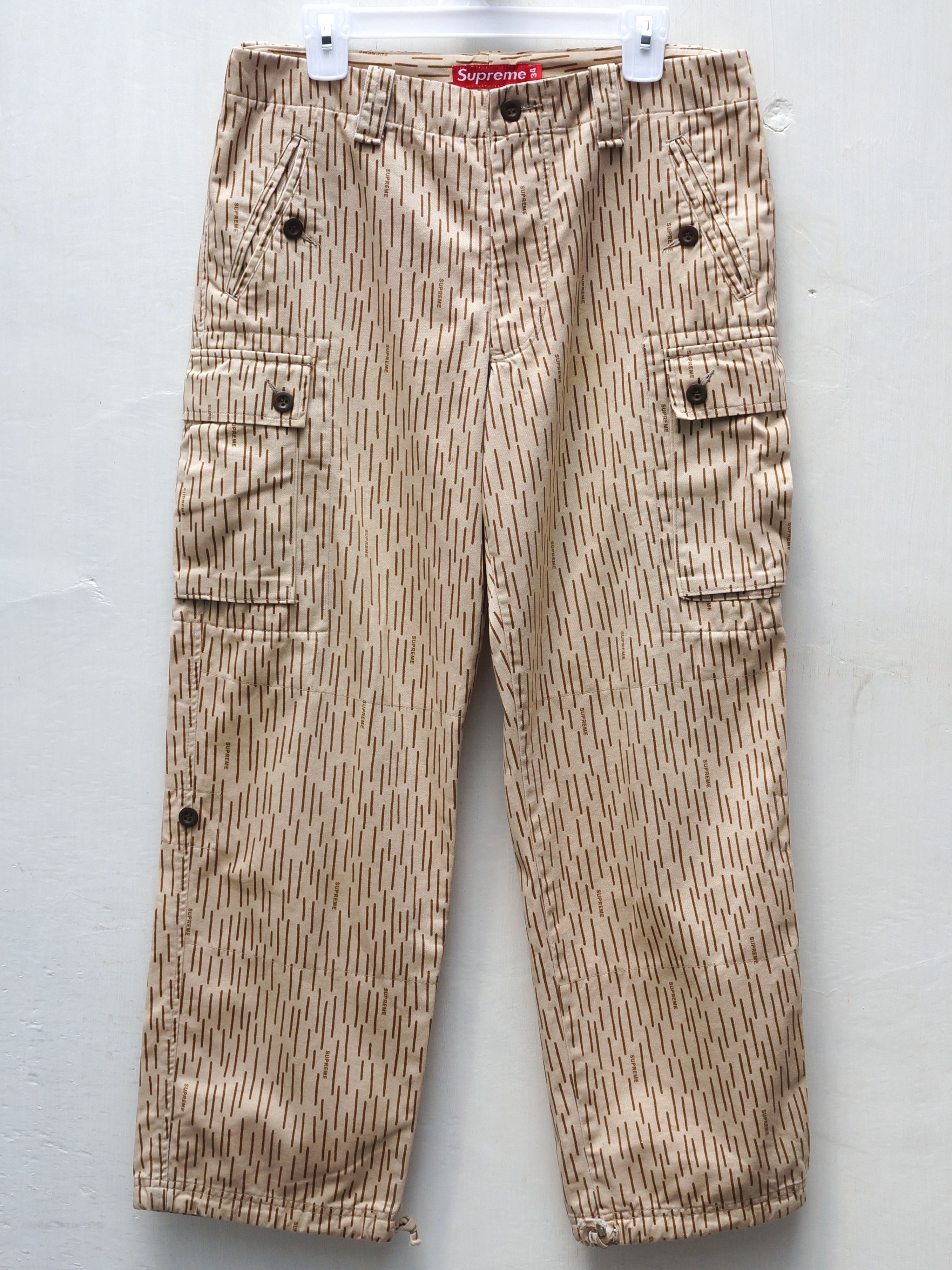 Supreme Early 2000s Raindrop Cargo Pants | Grailed
