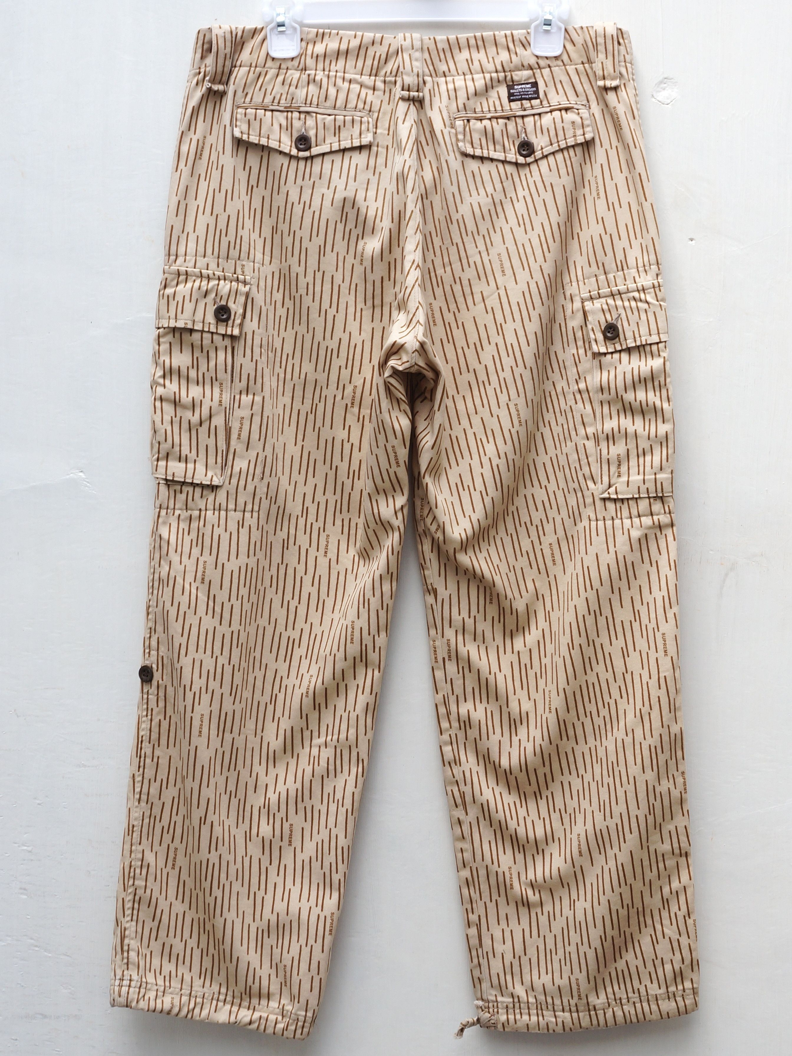 Supreme Cargo Pant Raindrop 36