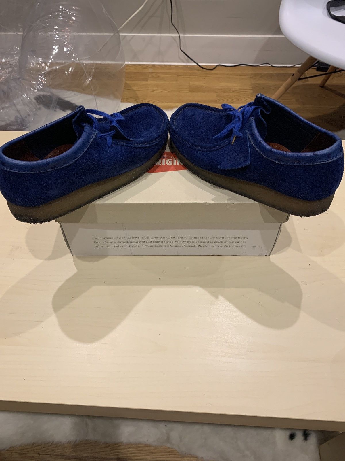 Clarks × Stussy CLARKS ORIGINALS X STUSSY WALLABEE ROYAL