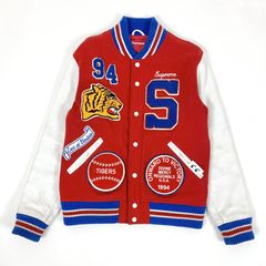 Supreme Tiger Varsity Jacket | Grailed