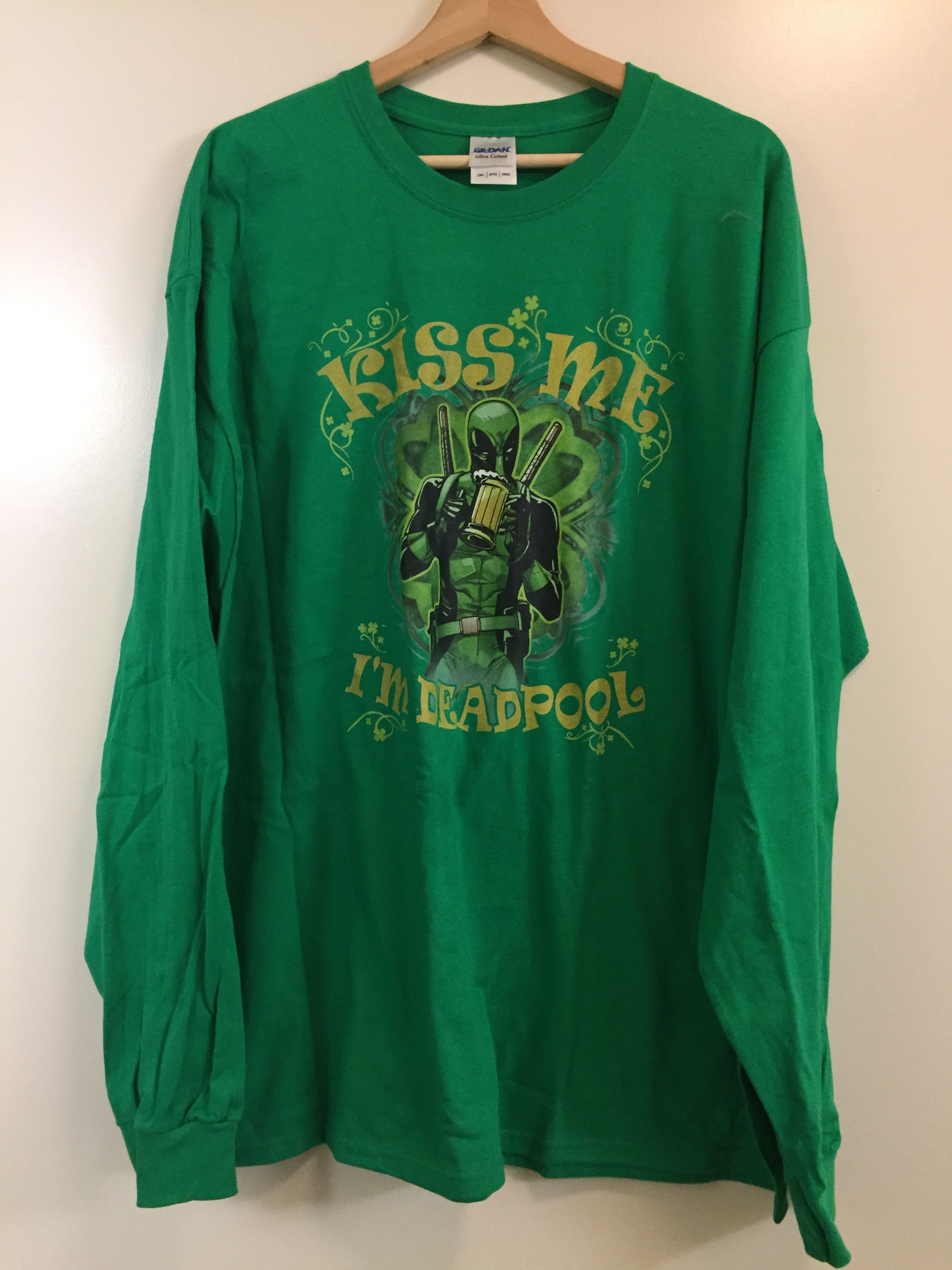 Bleach Goods Deadpool St Patrick's day LS Size US XXL / EU 58 / 5 - 1 Preview